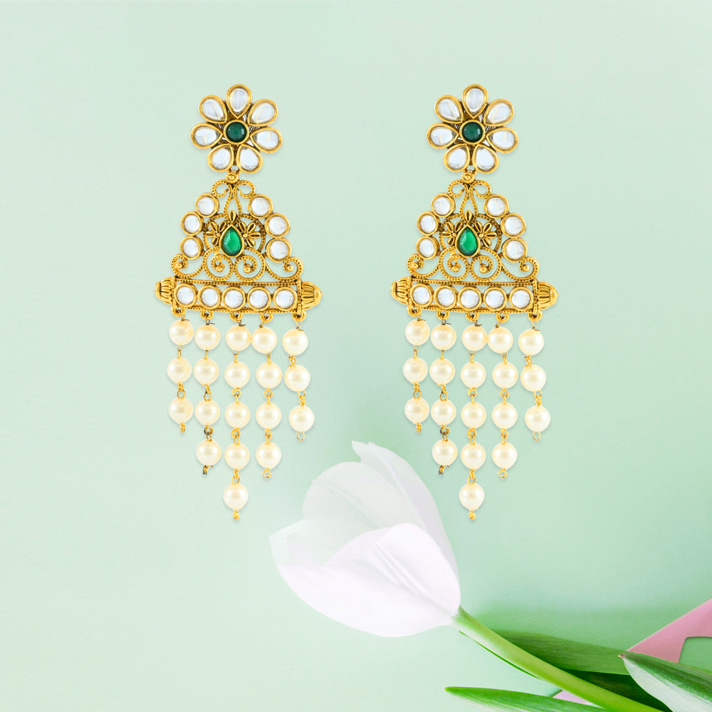 Pratibha Polki Earrings