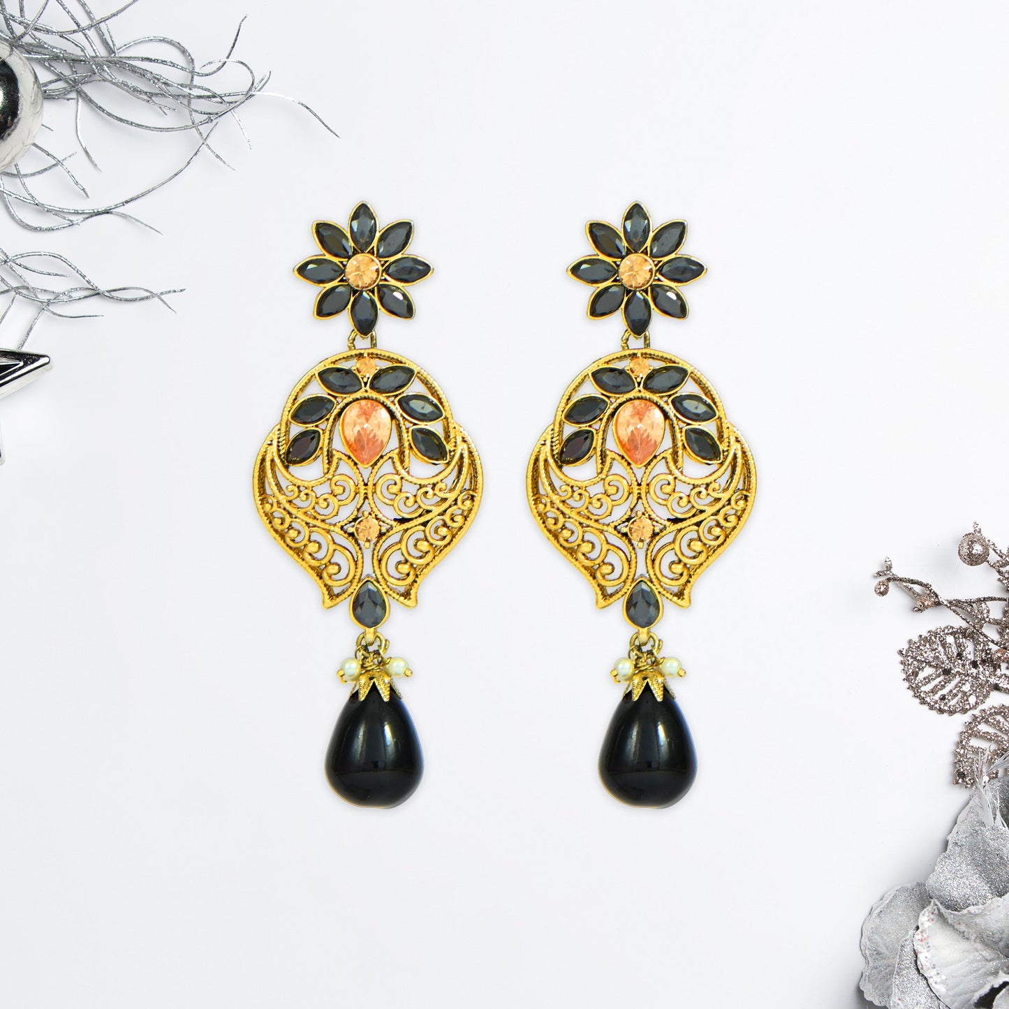 Niharika Polki Earrings