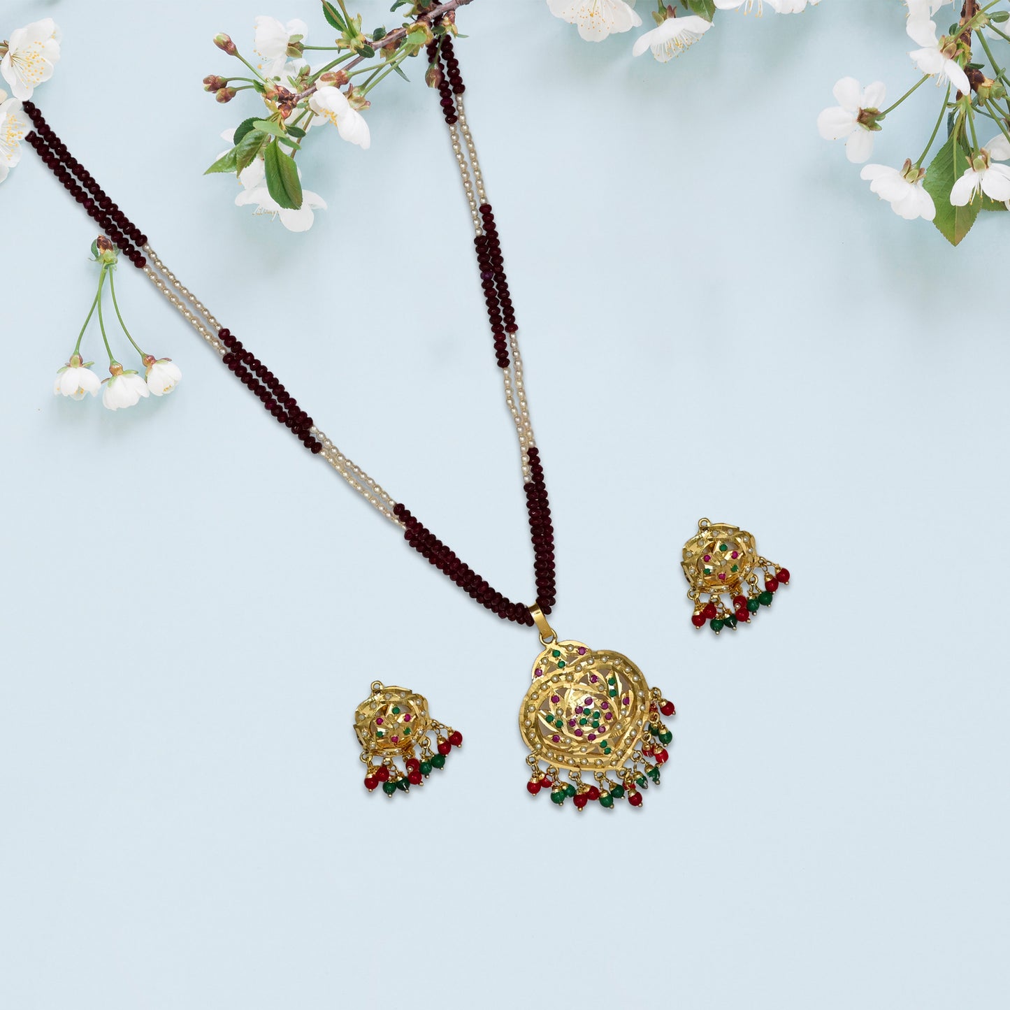 Kavya Jadau Necklace Set