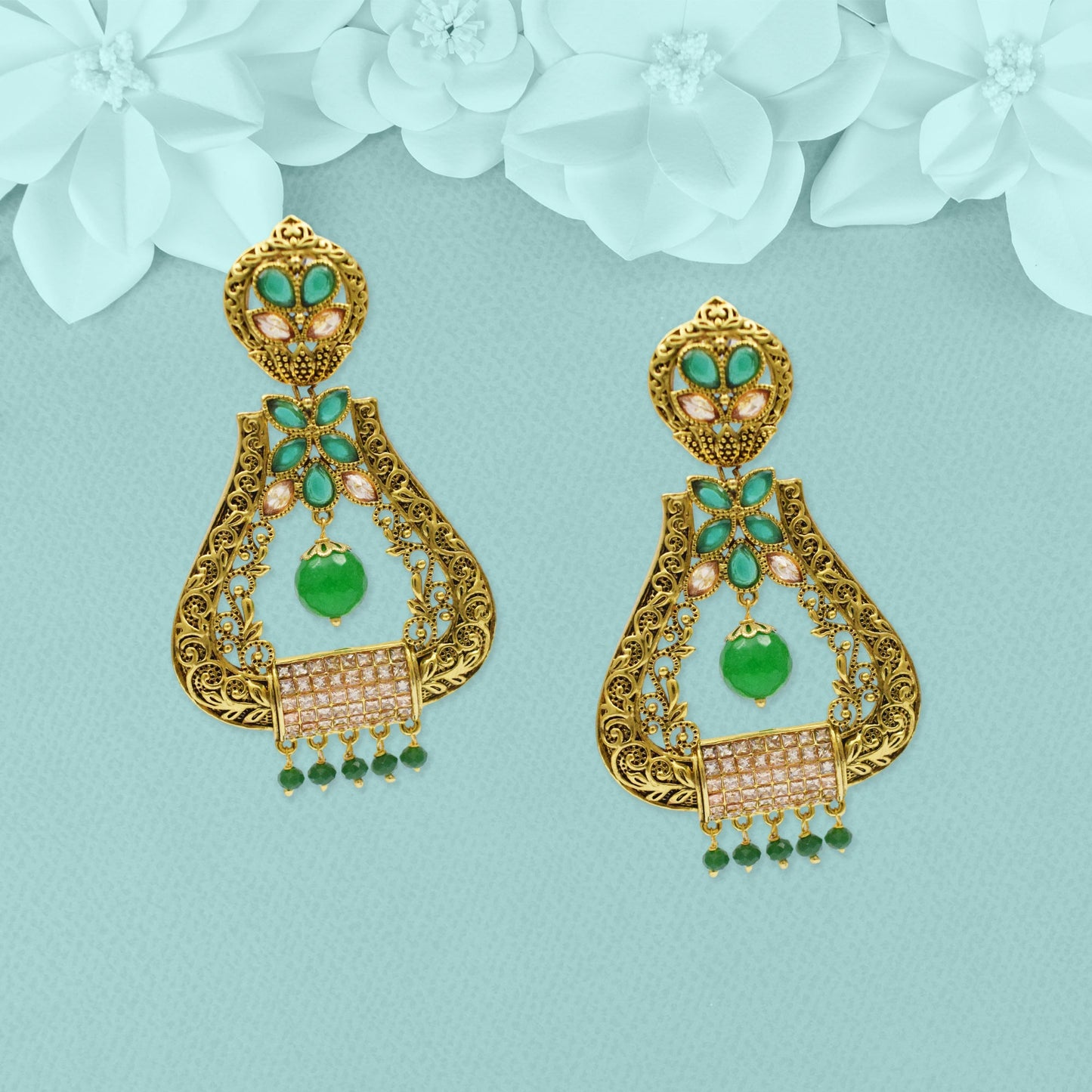Tanvi Polki Earrings