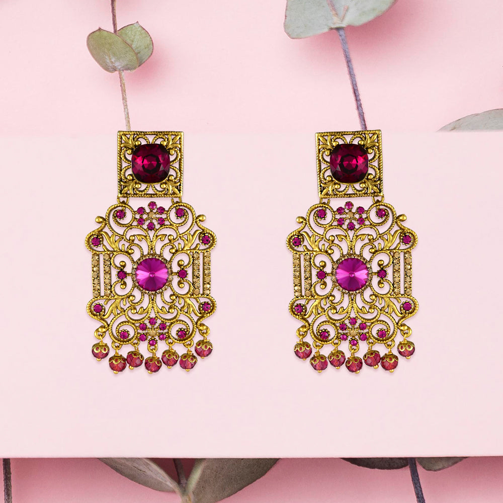 Diya Polki Earrings