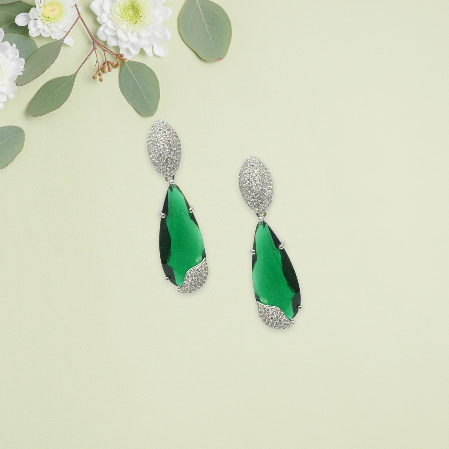 Charu Zircon Earrings
