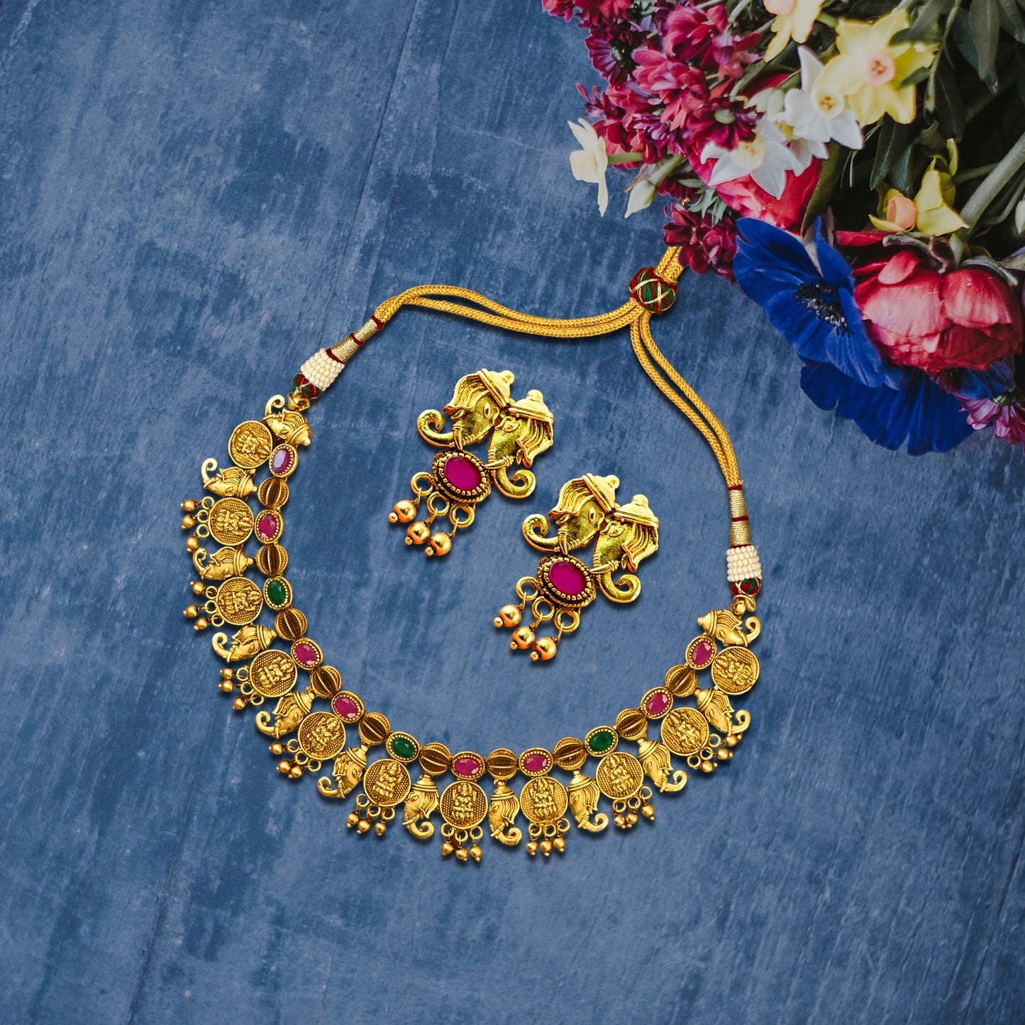 Lavanya Temple Necklace