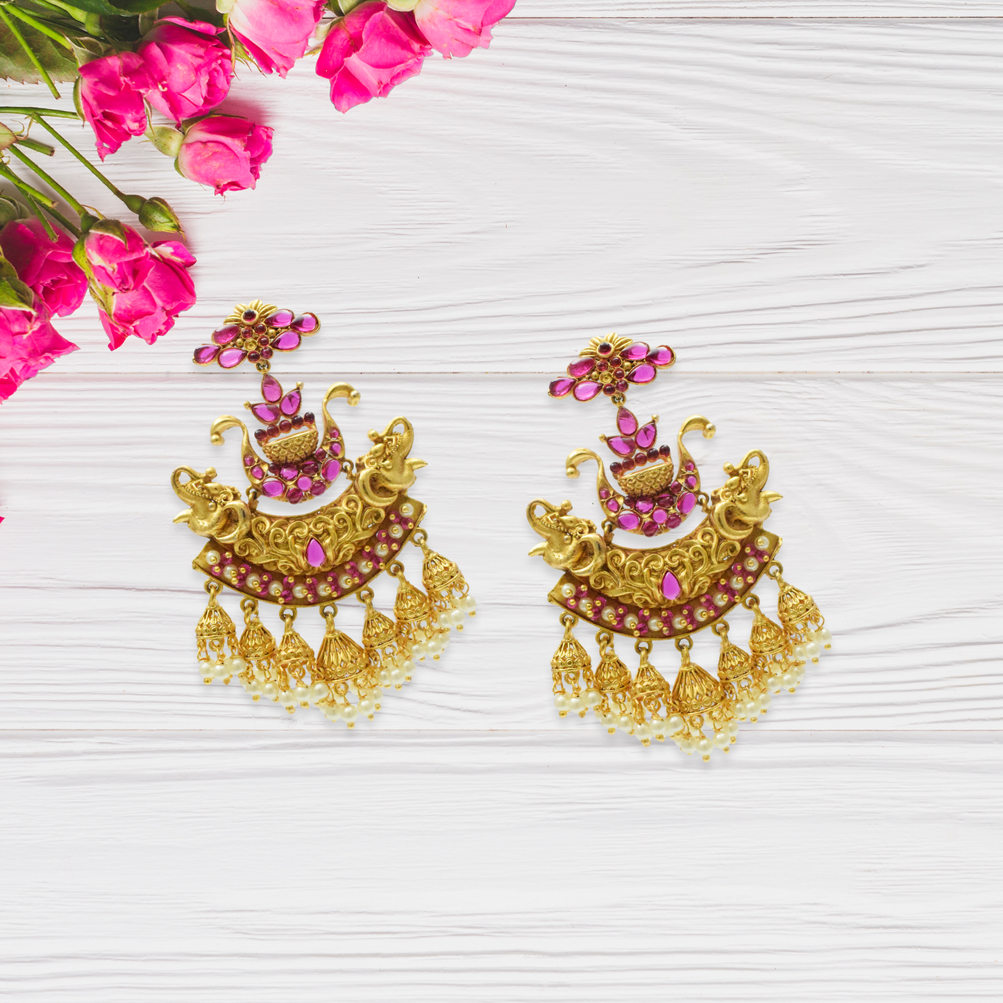 Kriti Temple Earring