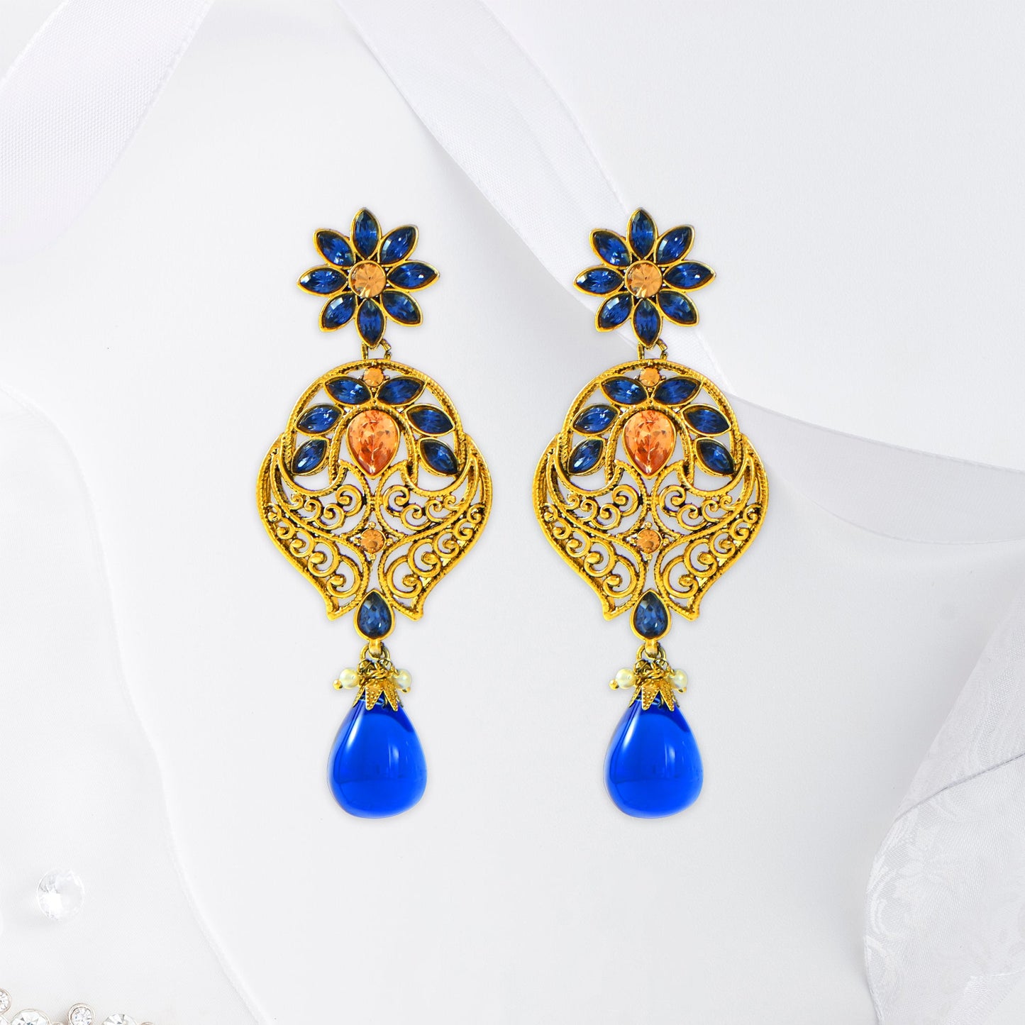 Niharika Polki Earrings