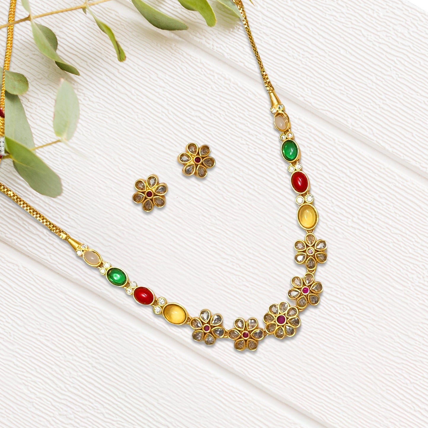 Aaradhya Temple Necklace