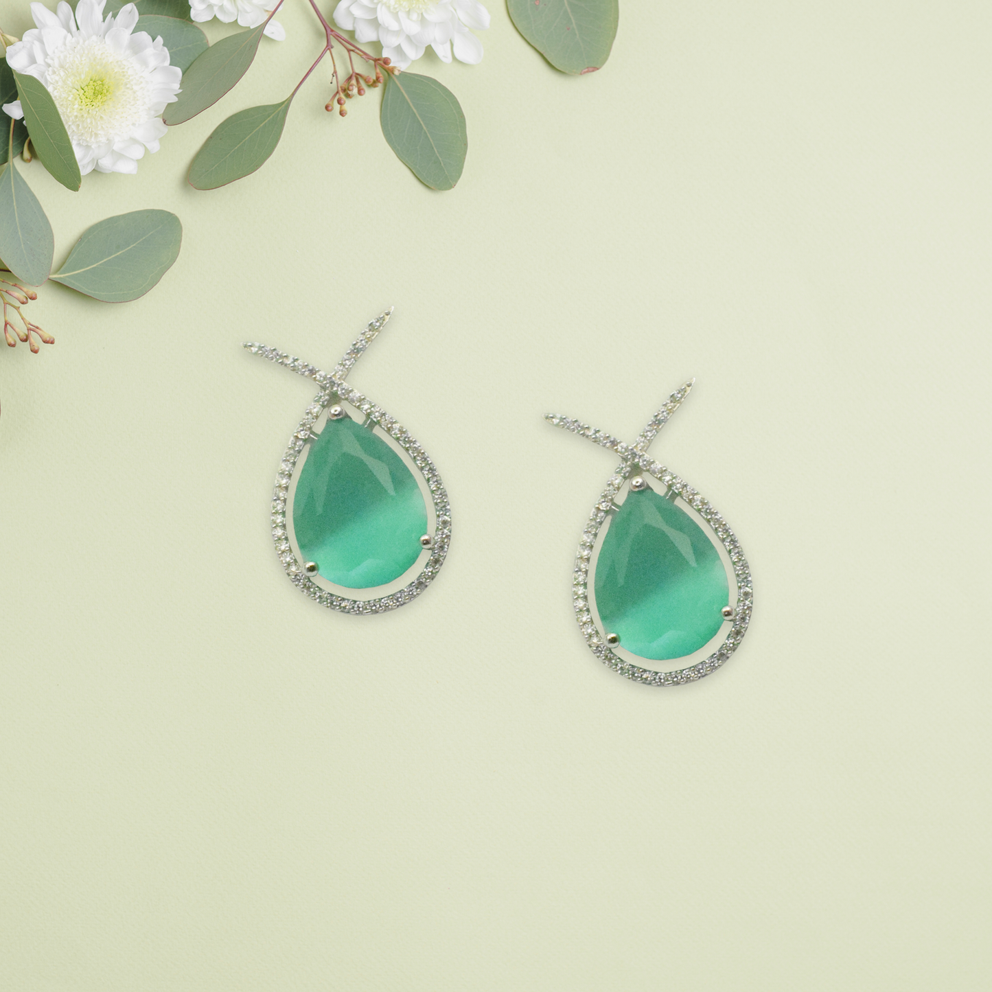 Saanvi Zircon Earrings