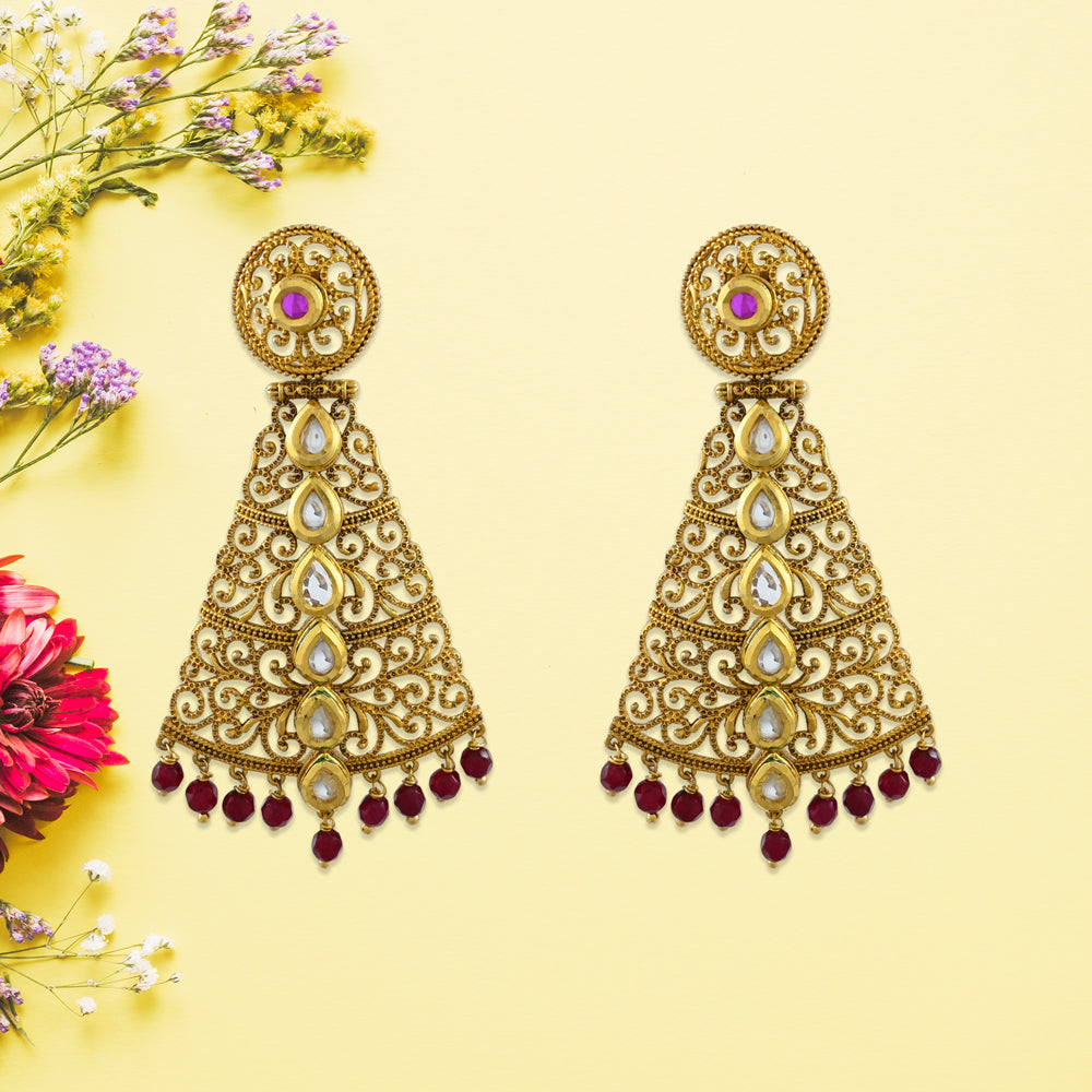Hemlata Polki Earrings