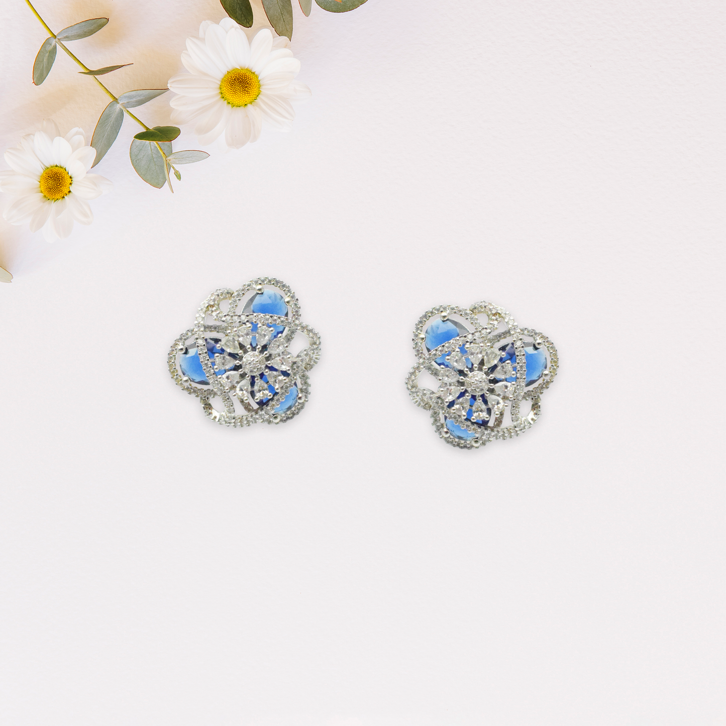 Anvi Zircon Earrings