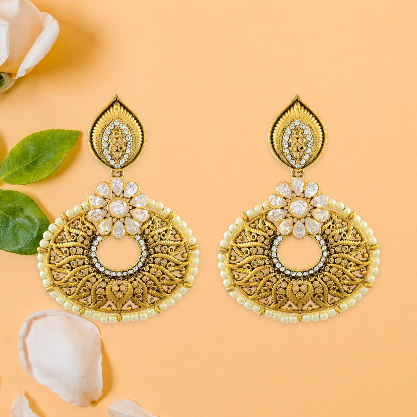 Harpreet Polki Earrings