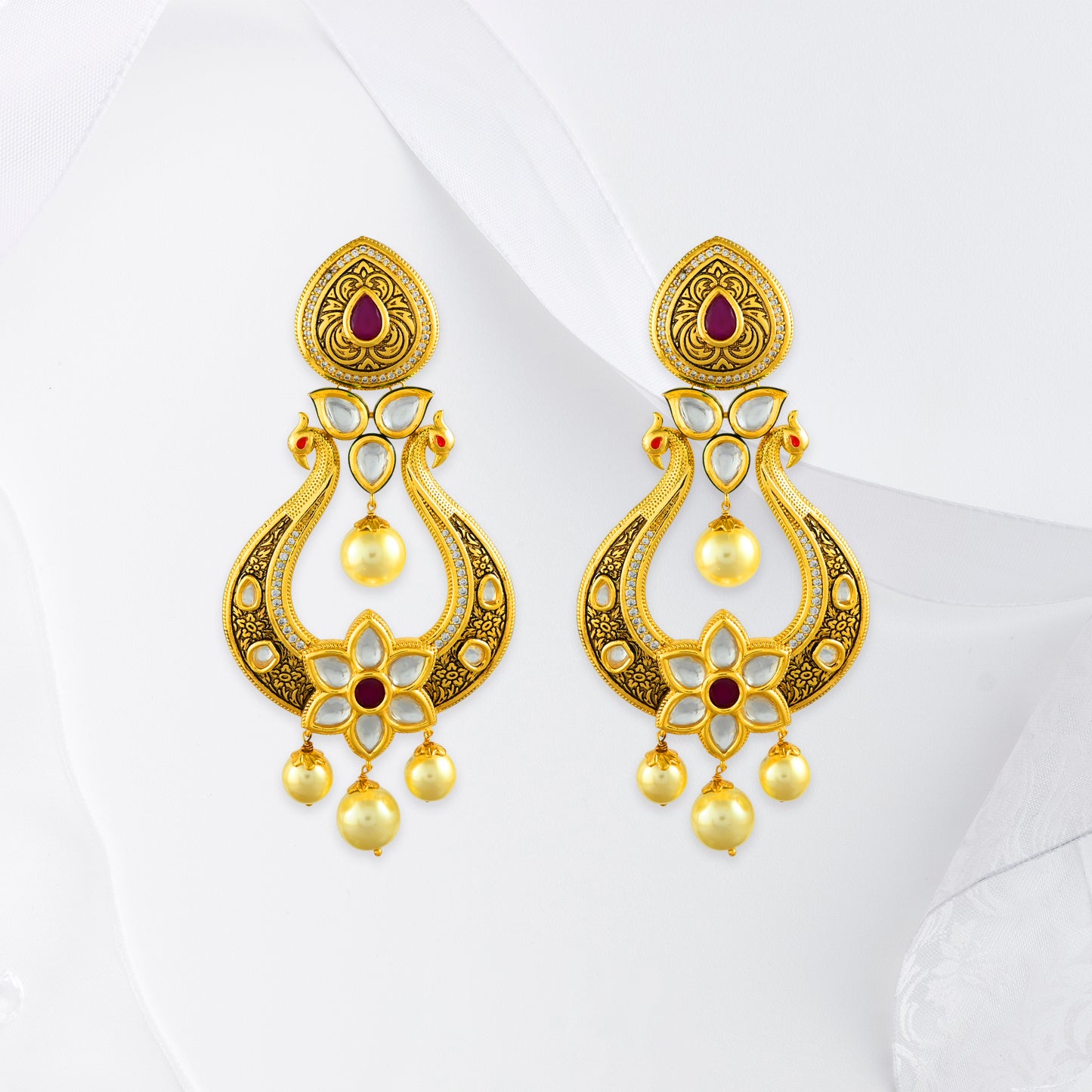 Nandini Kundan Earrings