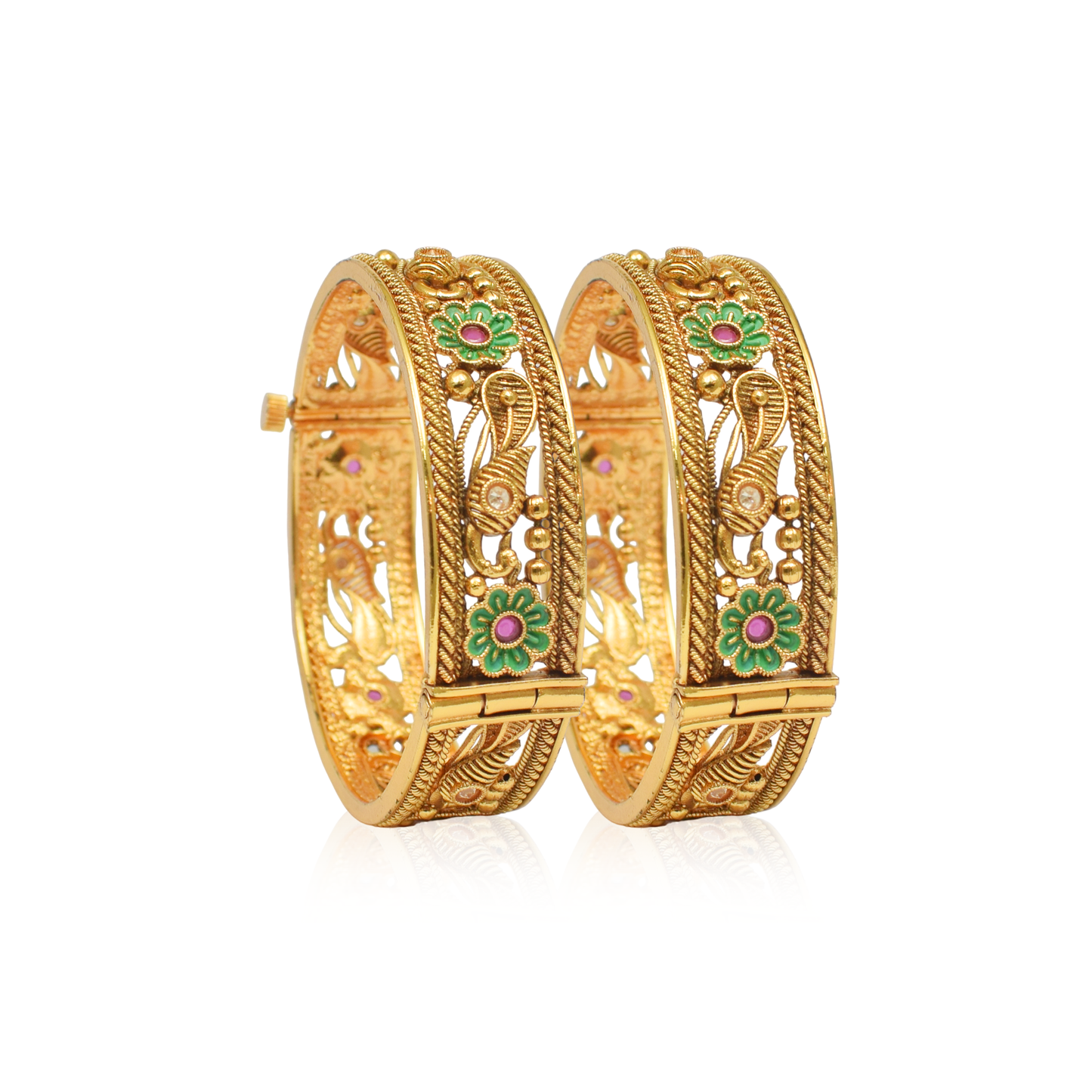 Meenakshi Golden Bangle