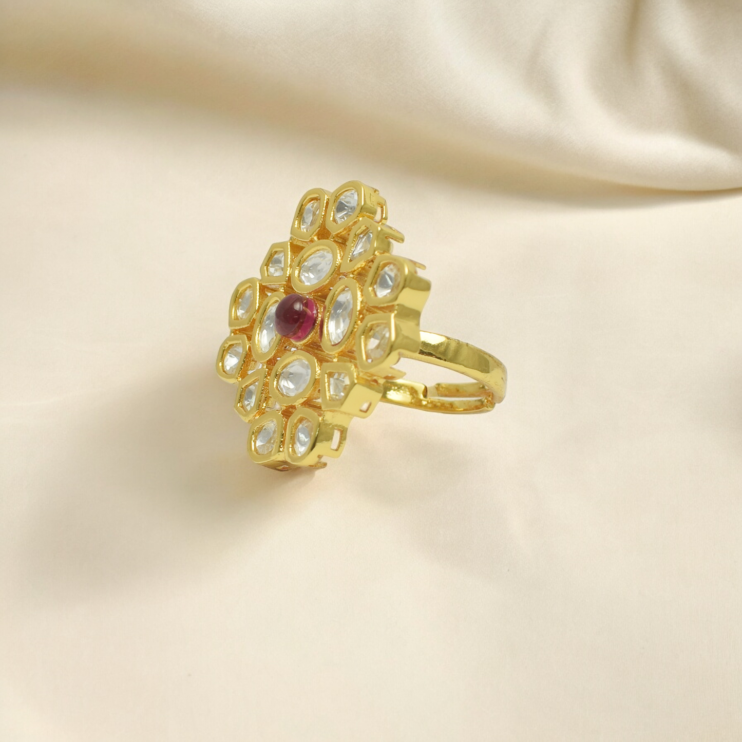 Anvi Kundan Rings