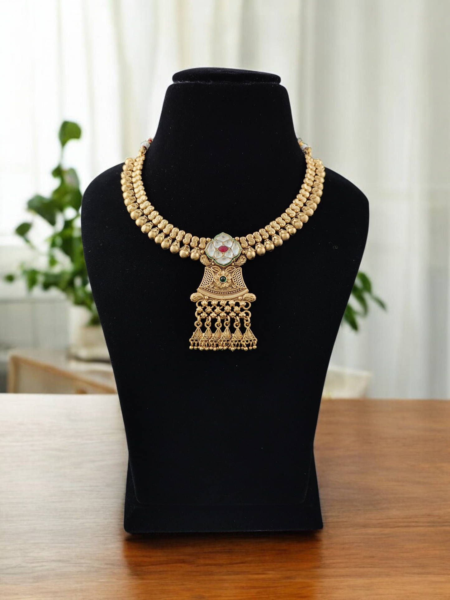 Meera Temple Necklace