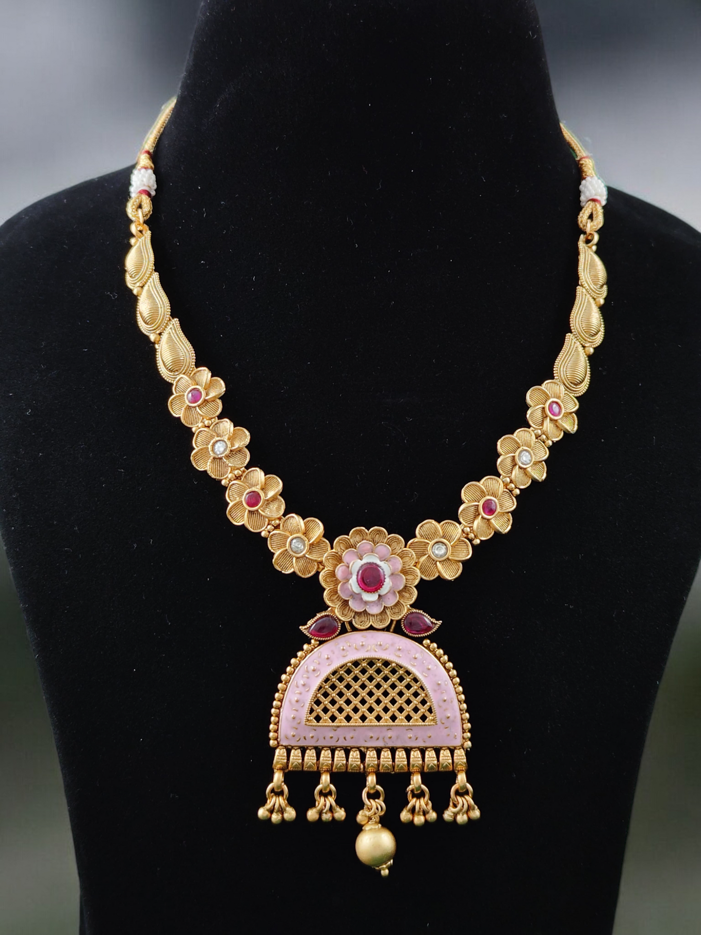 Aanya Temple Necklace