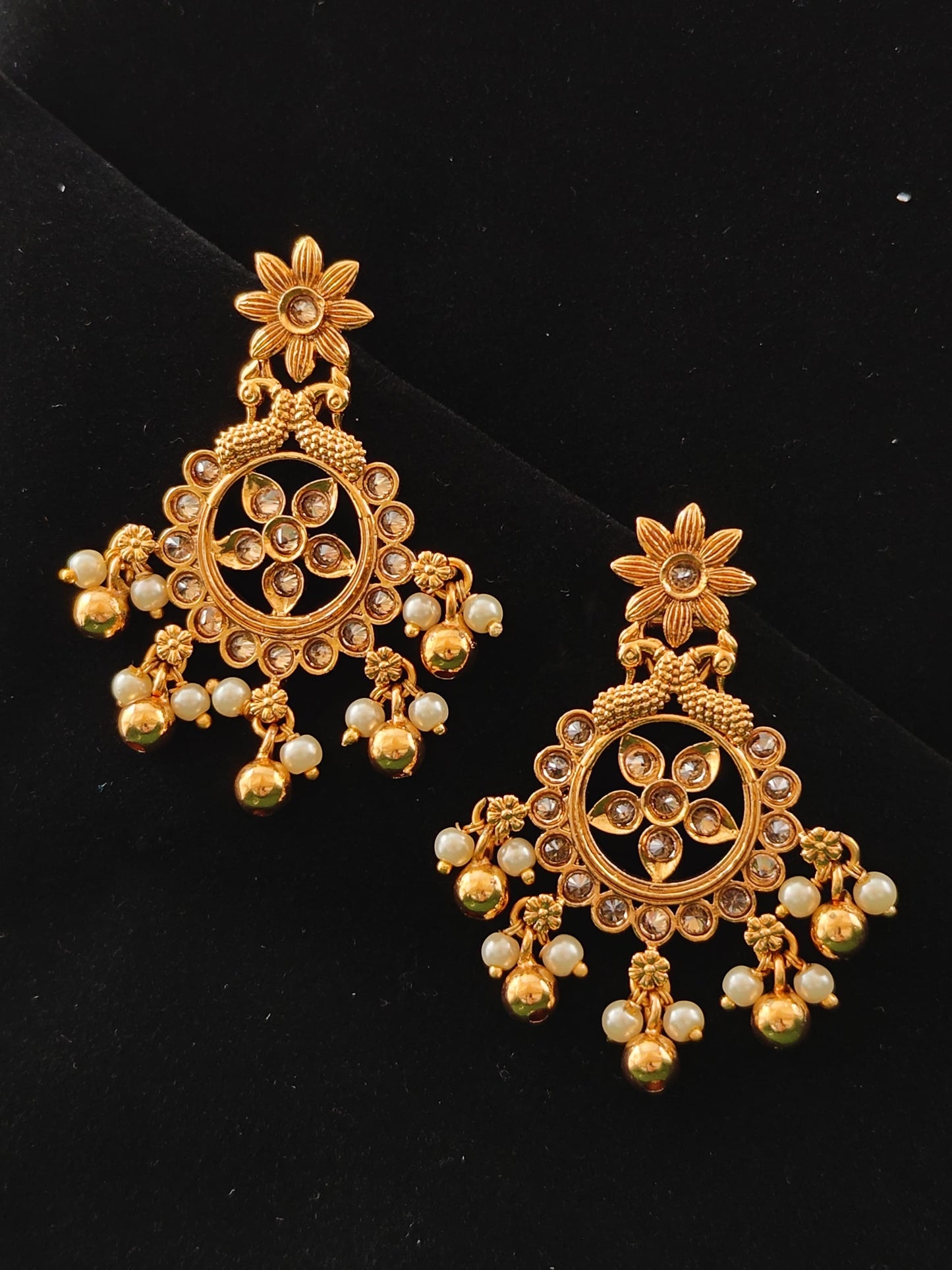 Diya Temple Necklace