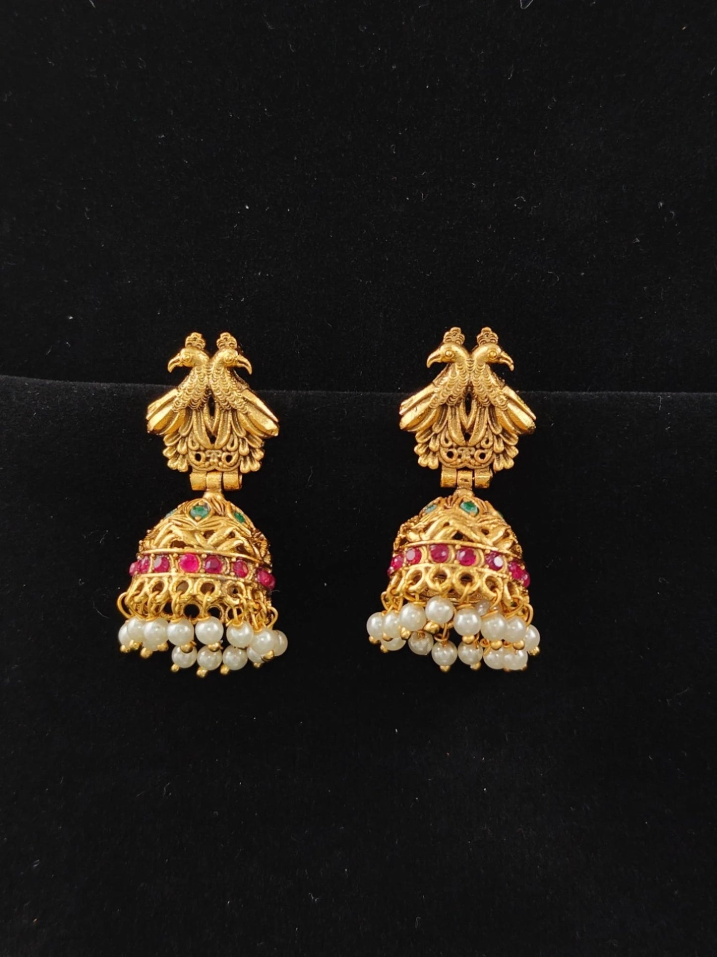 Vaidehi Temple Pendent Set