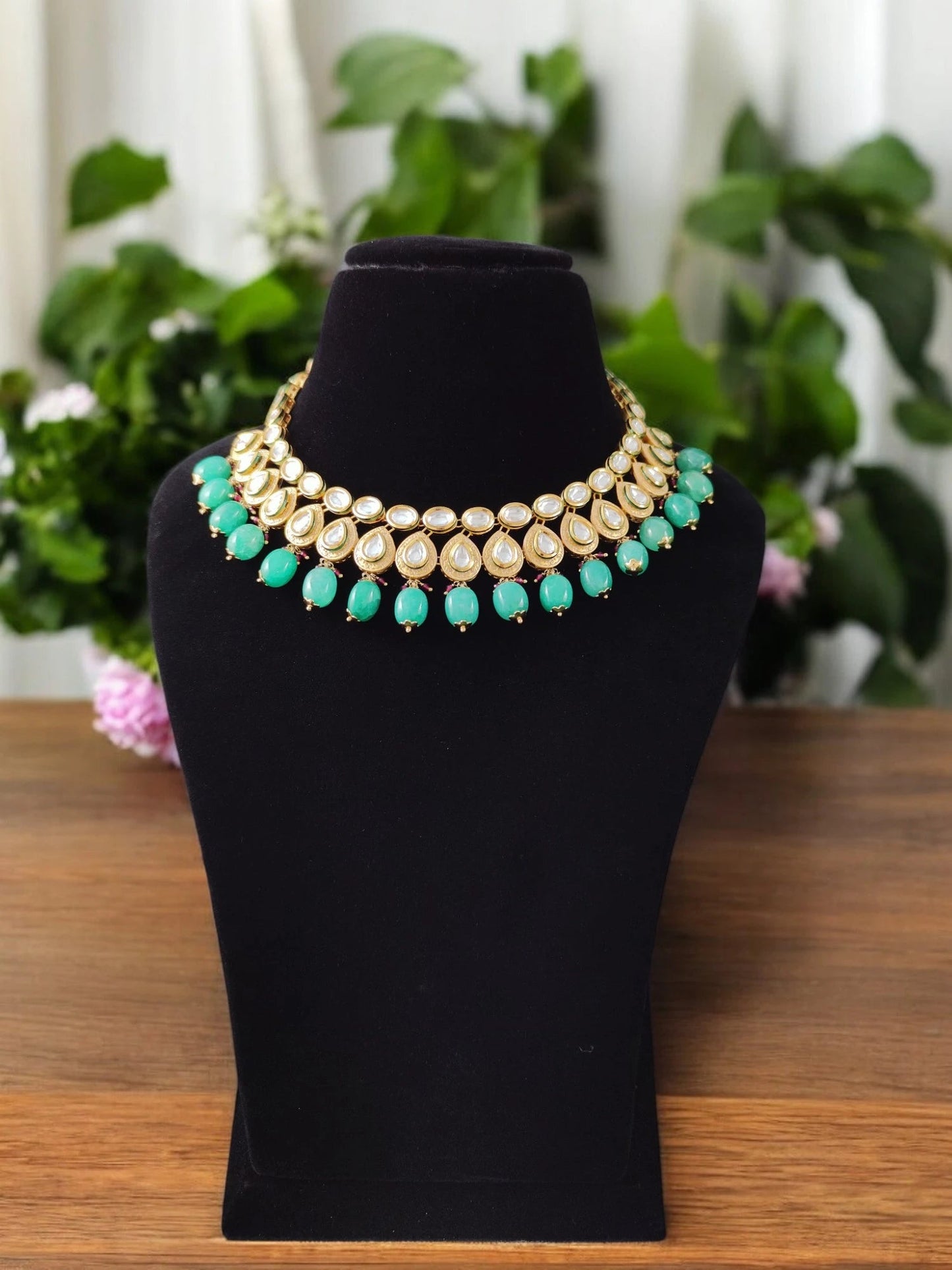 Kyra Kundan Necklace Set