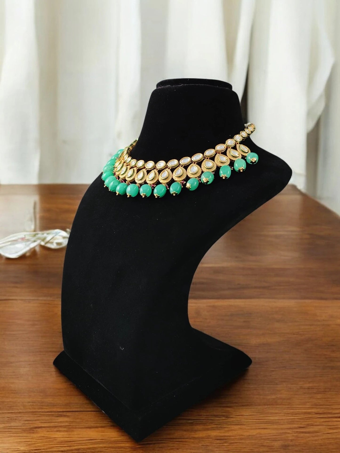 Kyra Kundan Necklace Set