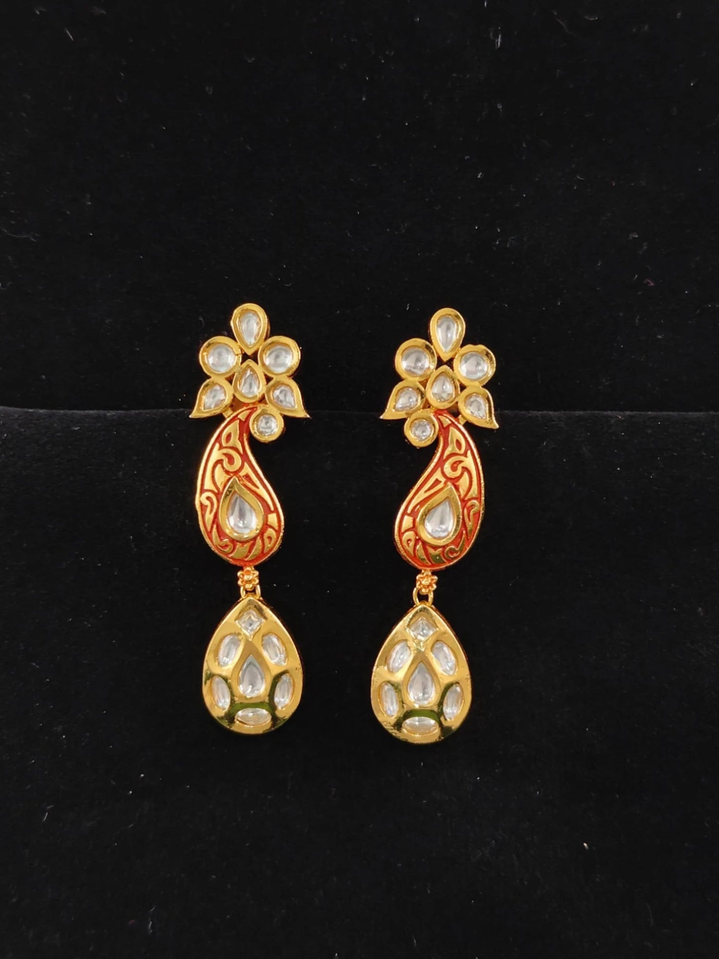 Kamini Kundan Pendent Set