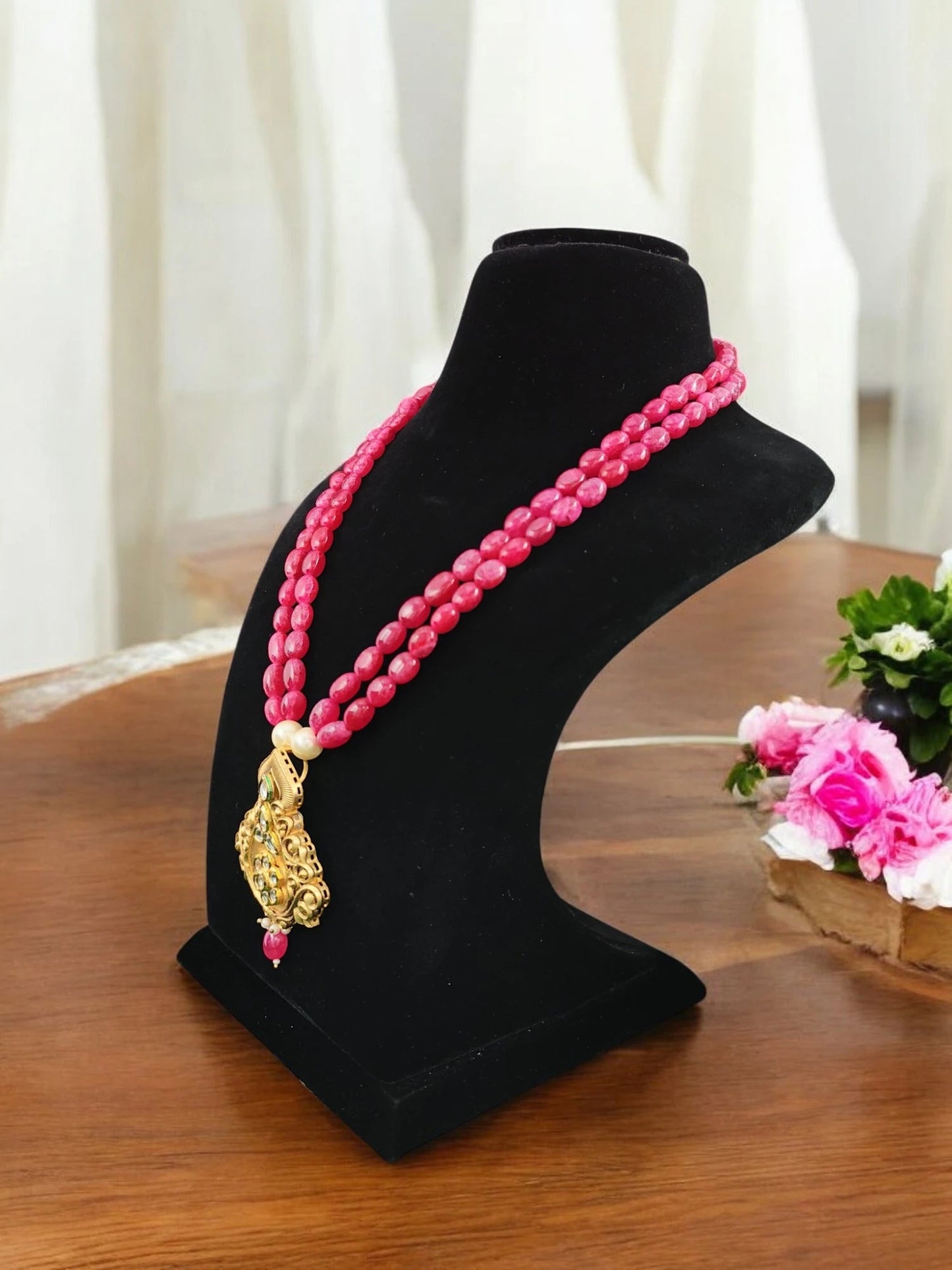 Kritika Kundan Pendent Set