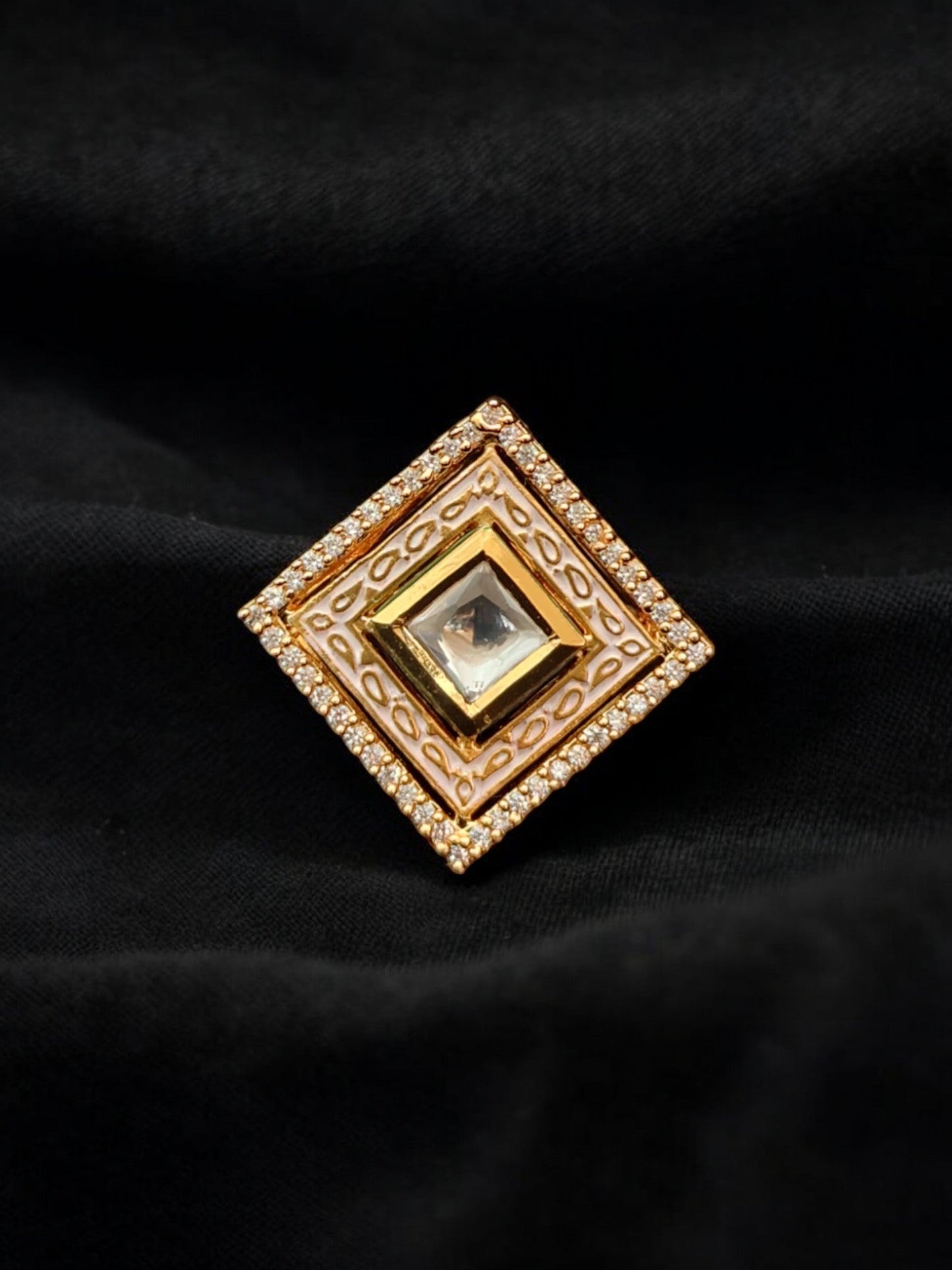 Radhika Kundan Cocktail Ring