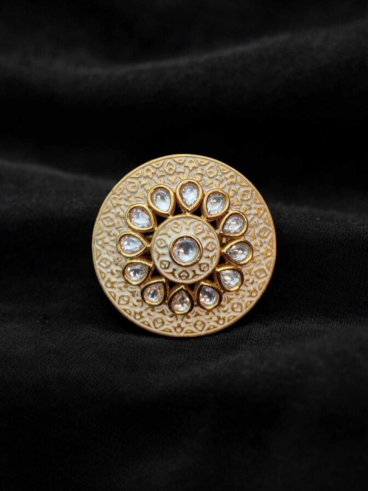 Ritika Kundan Cocktail Ring