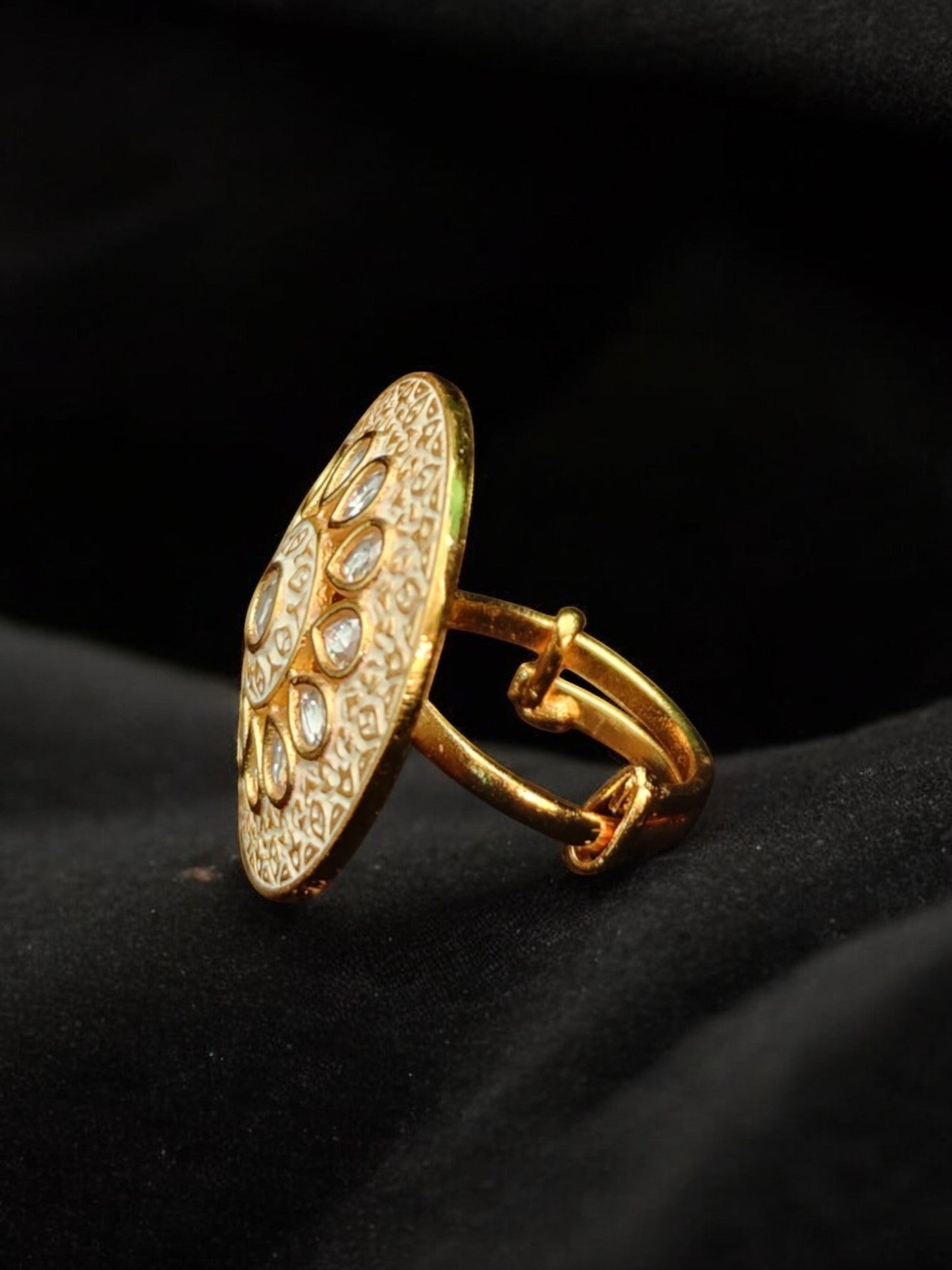 Ritika Kundan Cocktail Ring