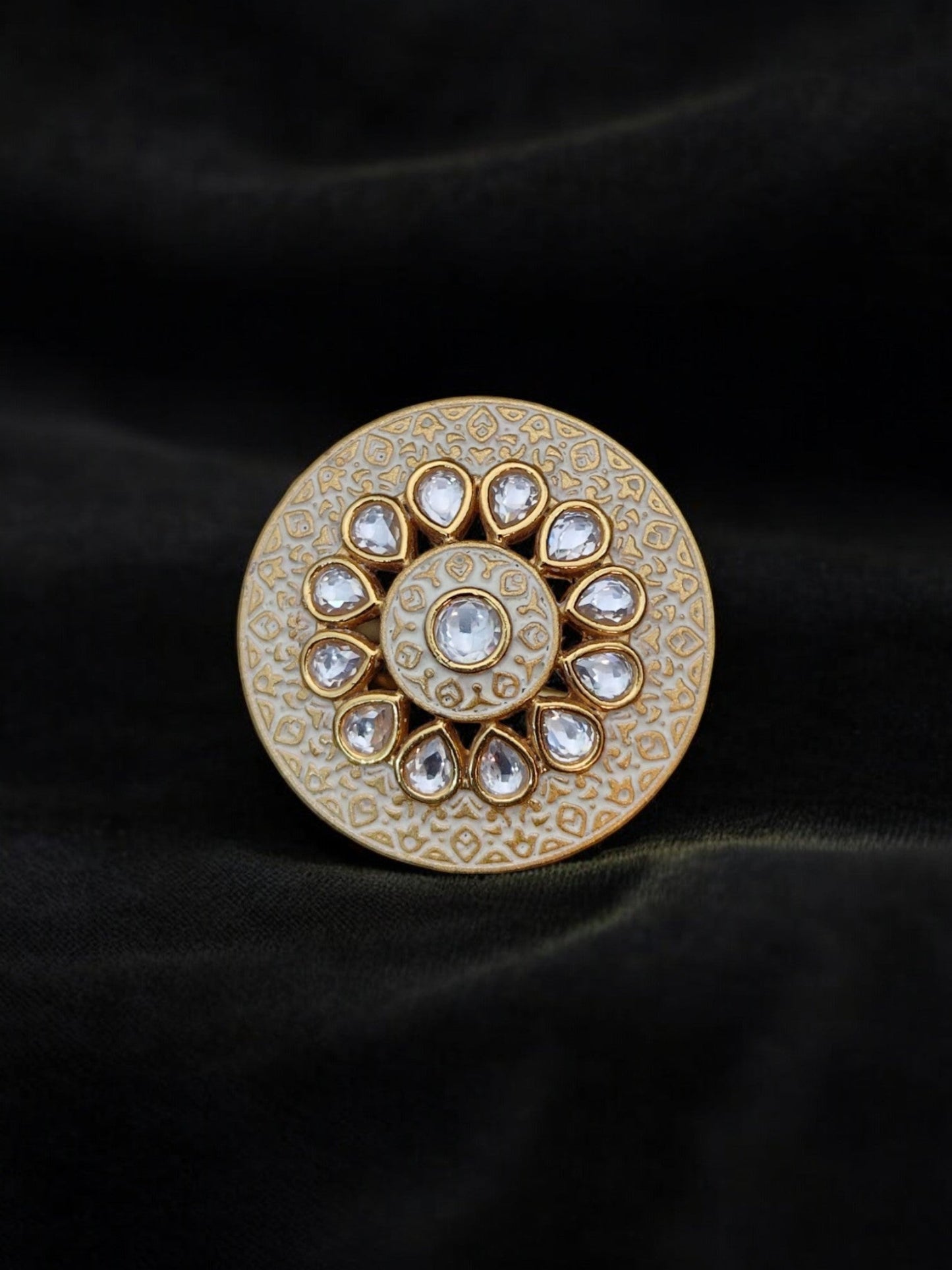 Ritika Kundan Cocktail Ring