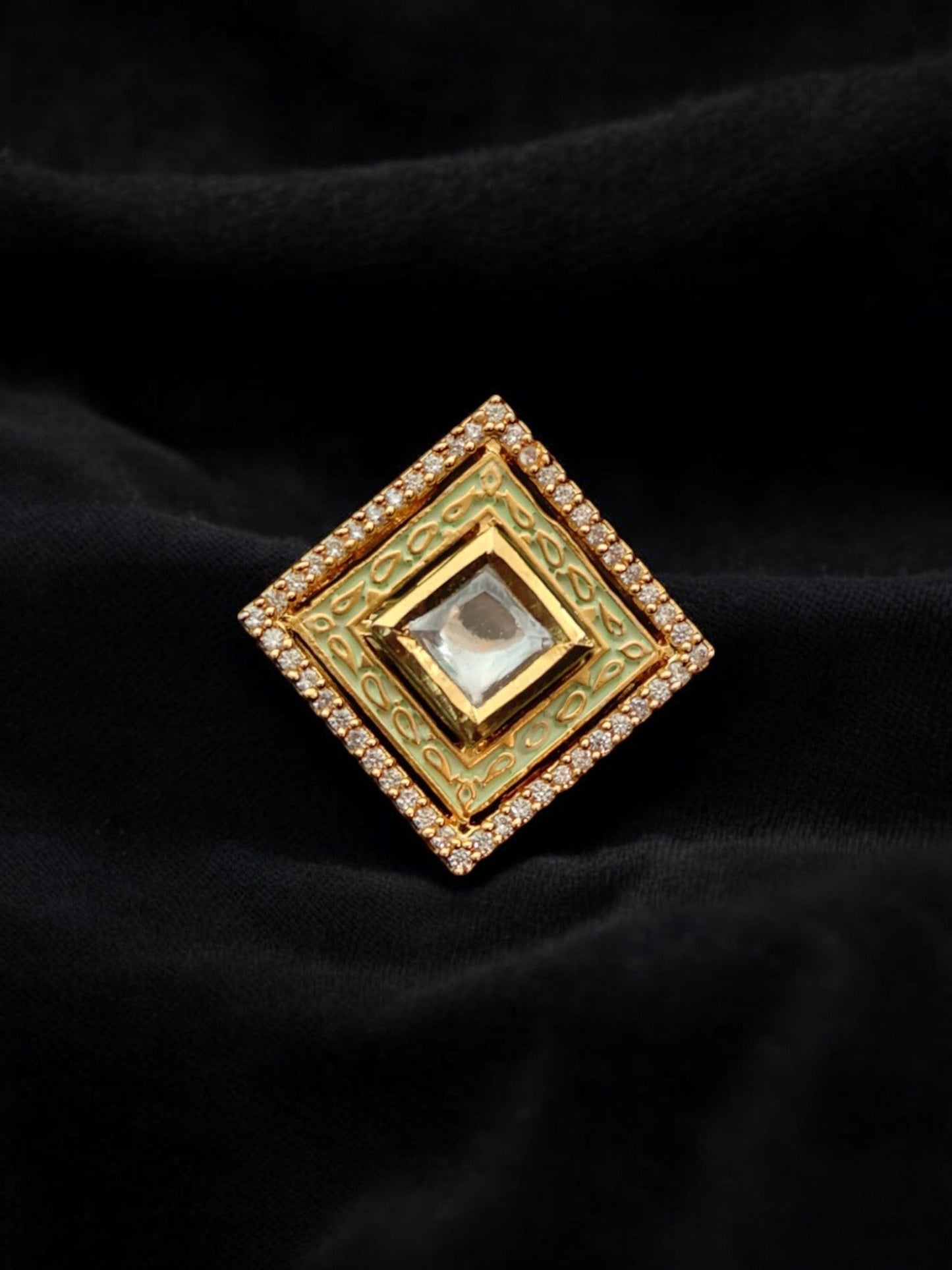 Ridhima Kundan Cocktail Ring