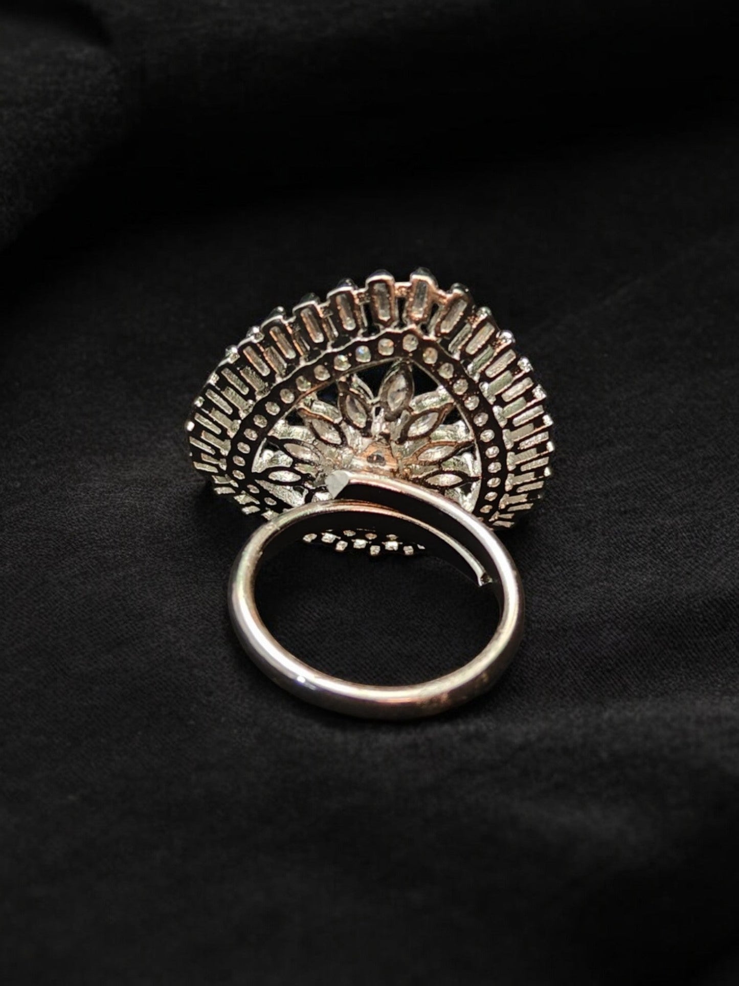 Sneha Zircon Cocktail Ring