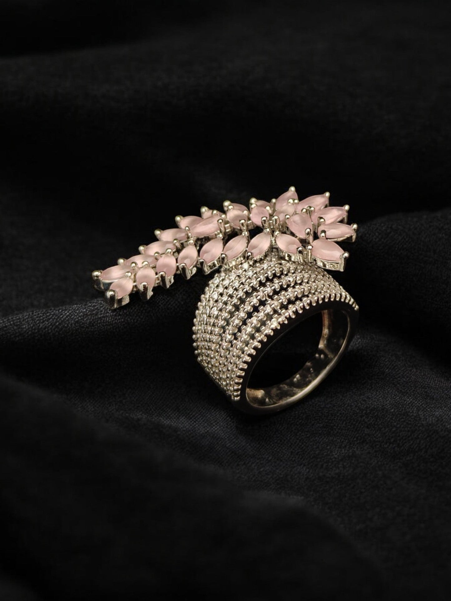 Shanaya Zircon Cocktail Ring