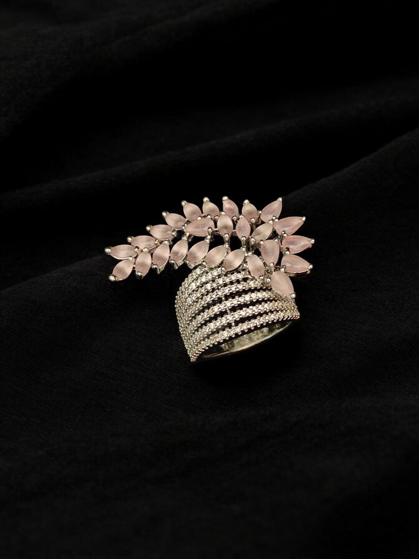 Shanaya Zircon Cocktail Ring