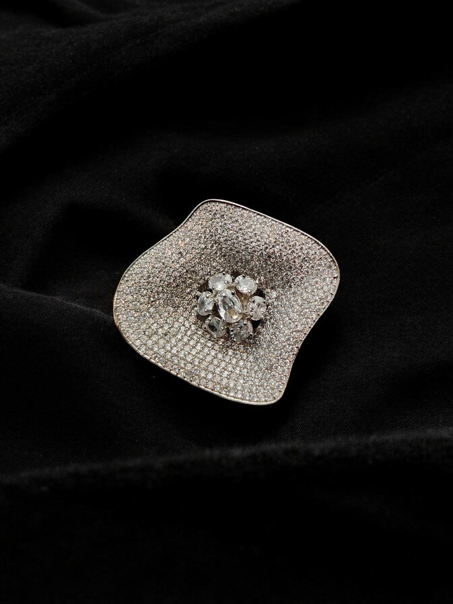 Shreya Zircon Cocktail Ring