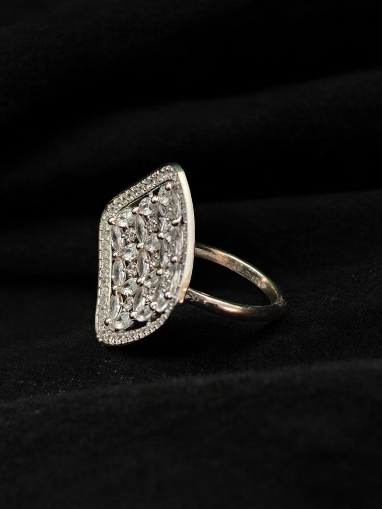Tanvi Zircon Cocktail Ring