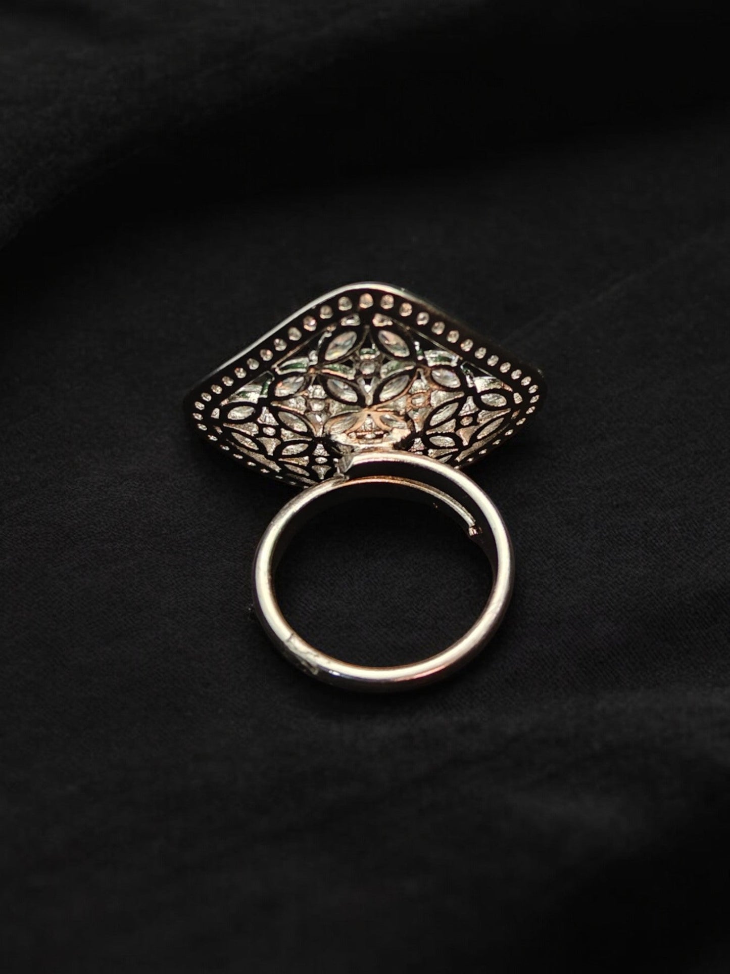 Tanvi Zircon Cocktail Ring
