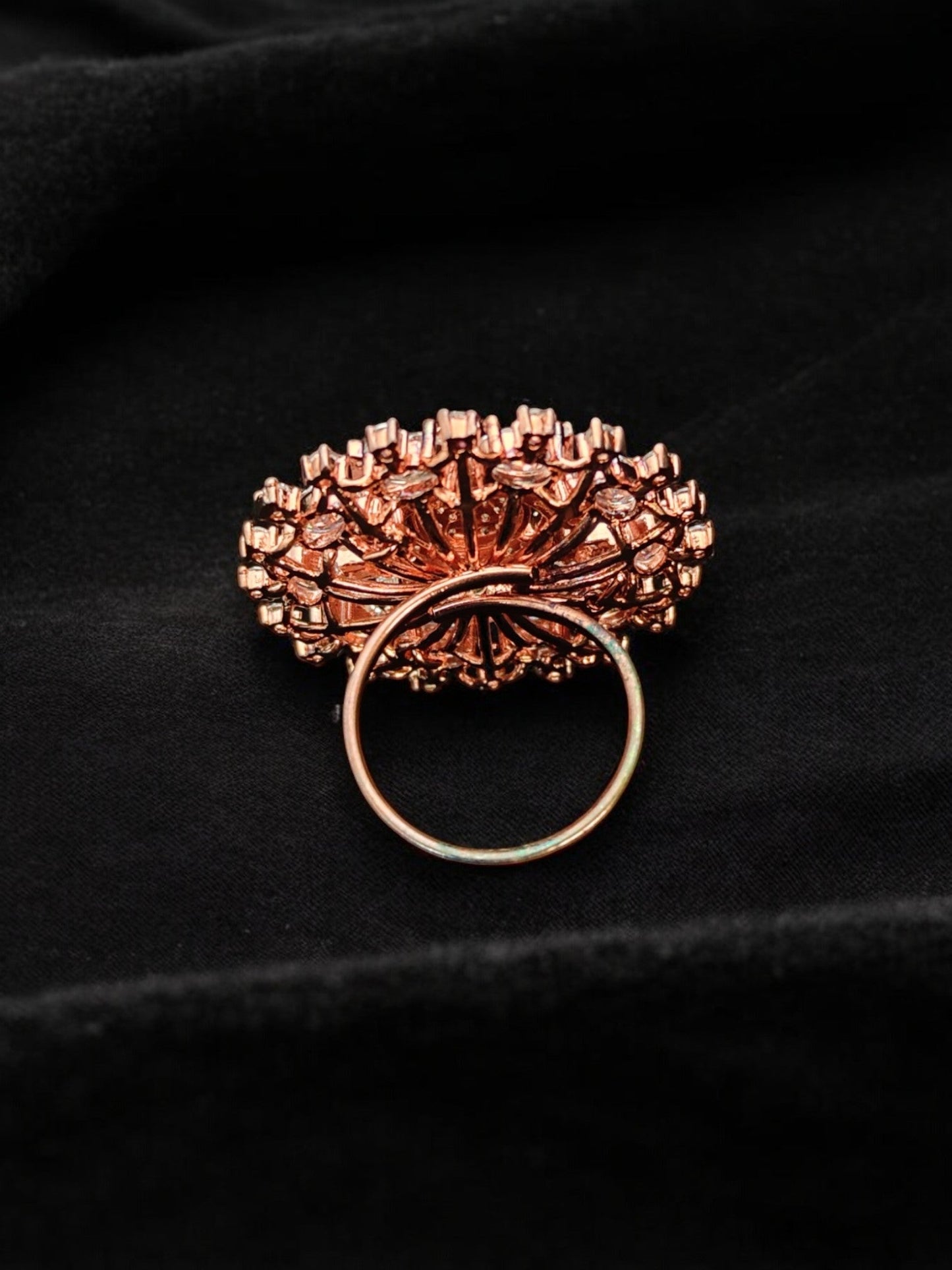 Trisha Zircon Cocktail Ring