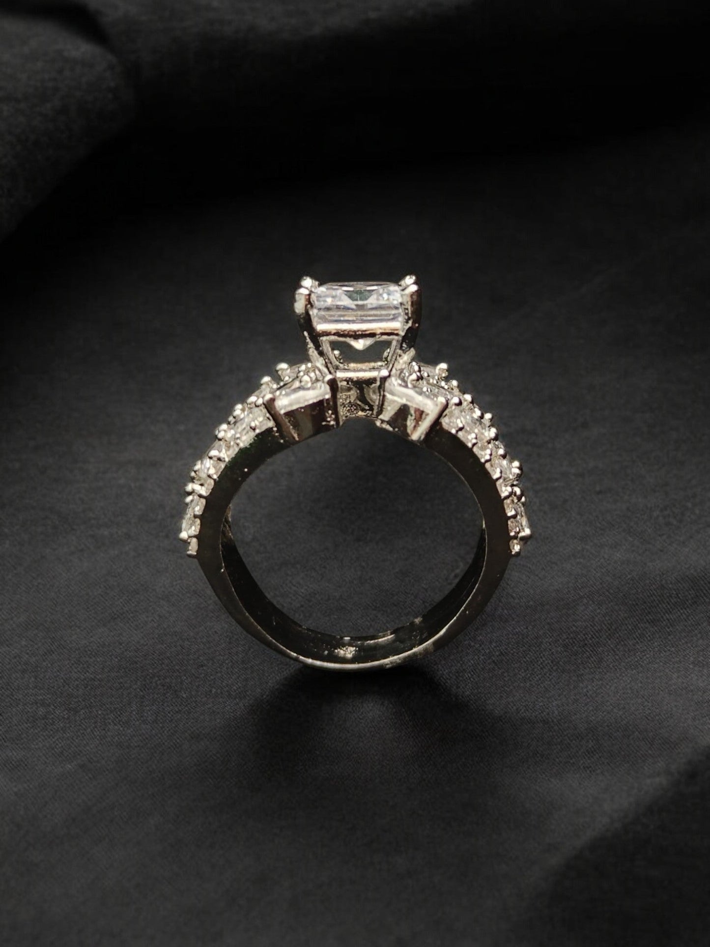 Tanya Zircon Cocktail Ring