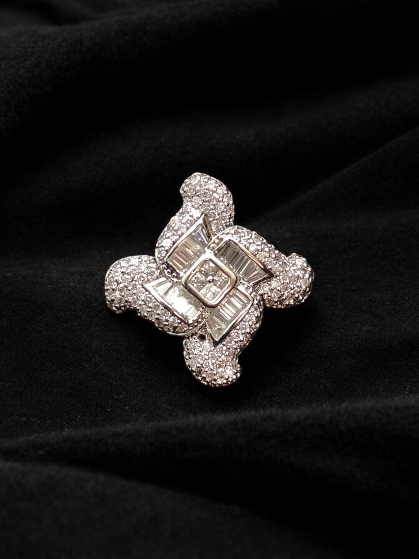 Vaidehi Zircon Cocktail Ring