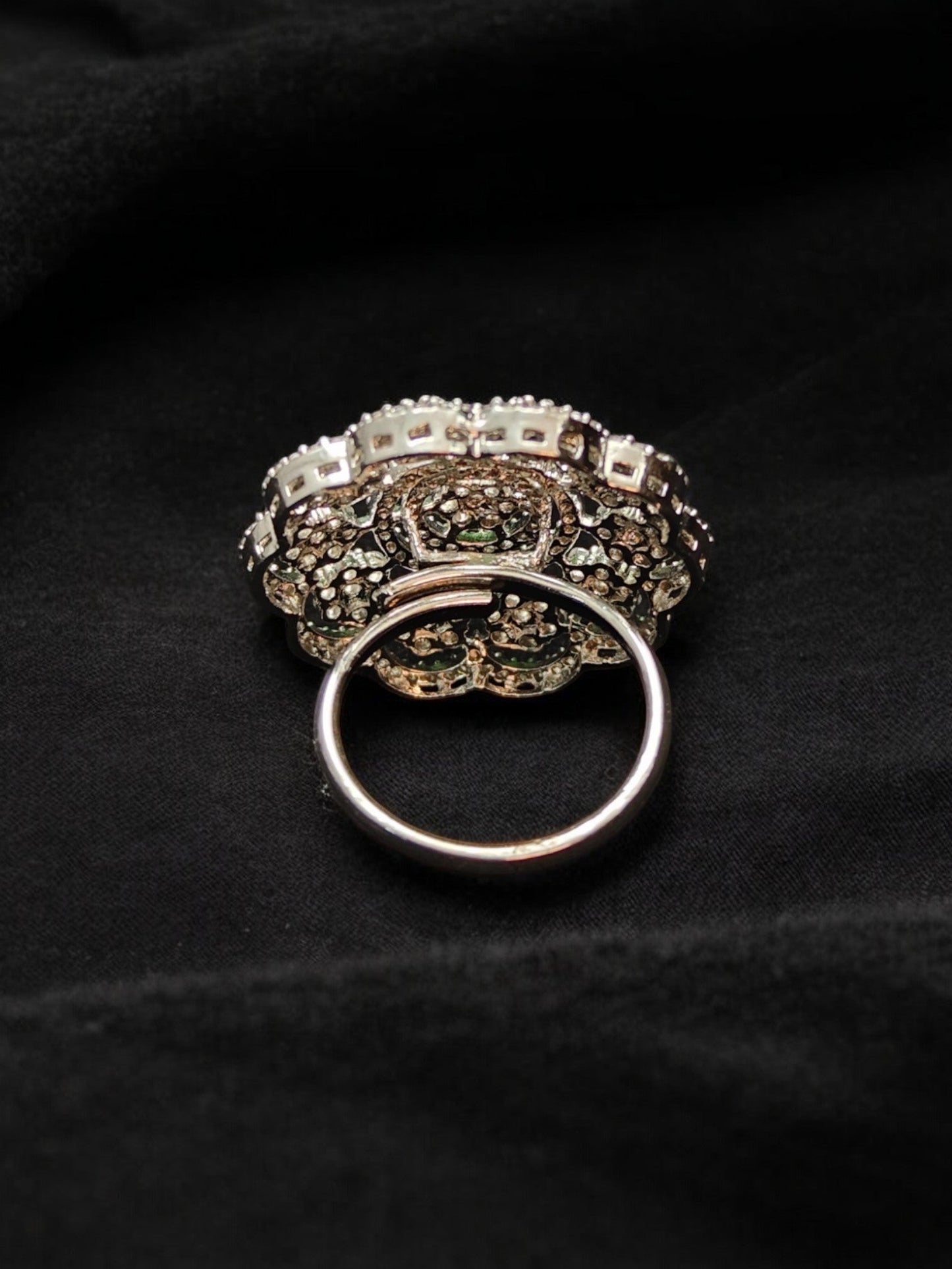 Vedika Zircon Cocktail Ring