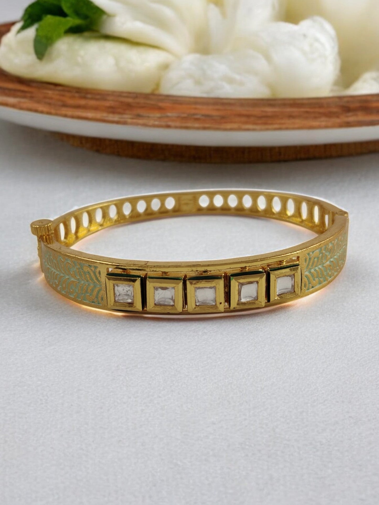 Varnika Kundan Bracelet
