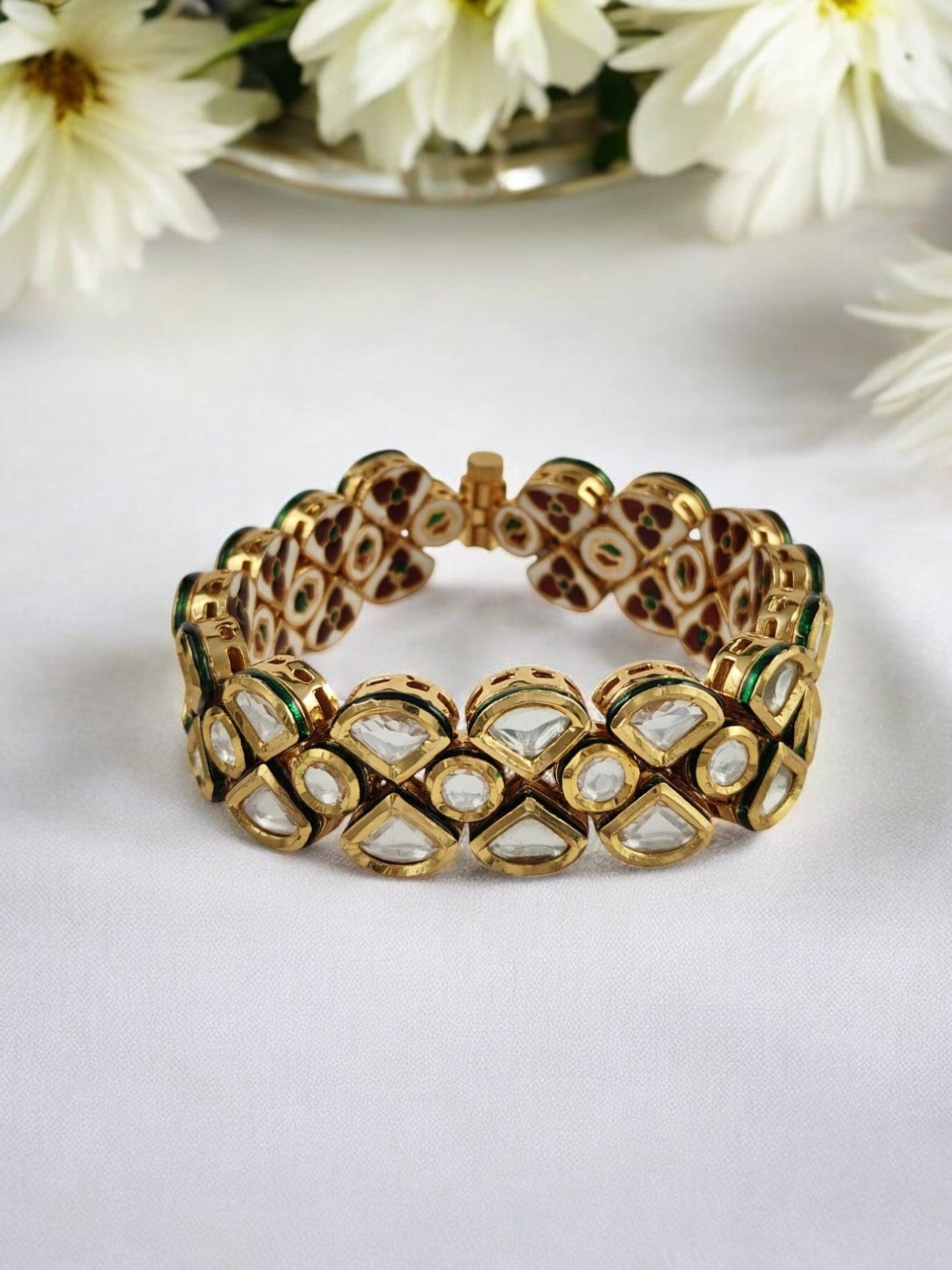 Shreya Kundan Bracelet