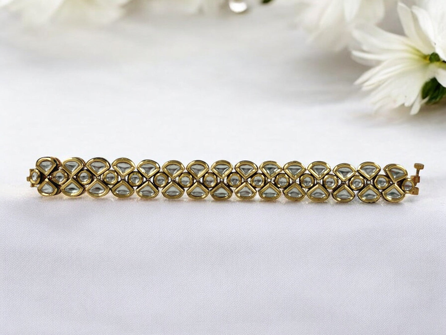 Shreya Kundan Bracelet