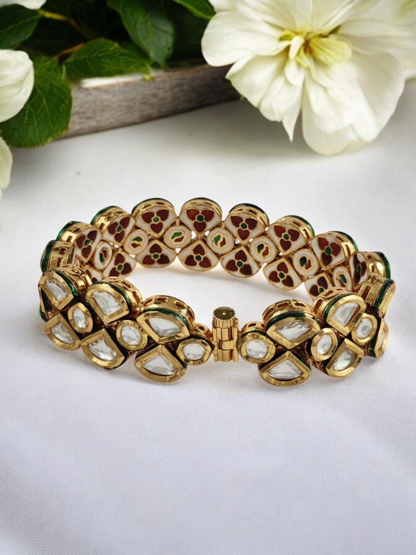 Shreya Kundan Bracelet