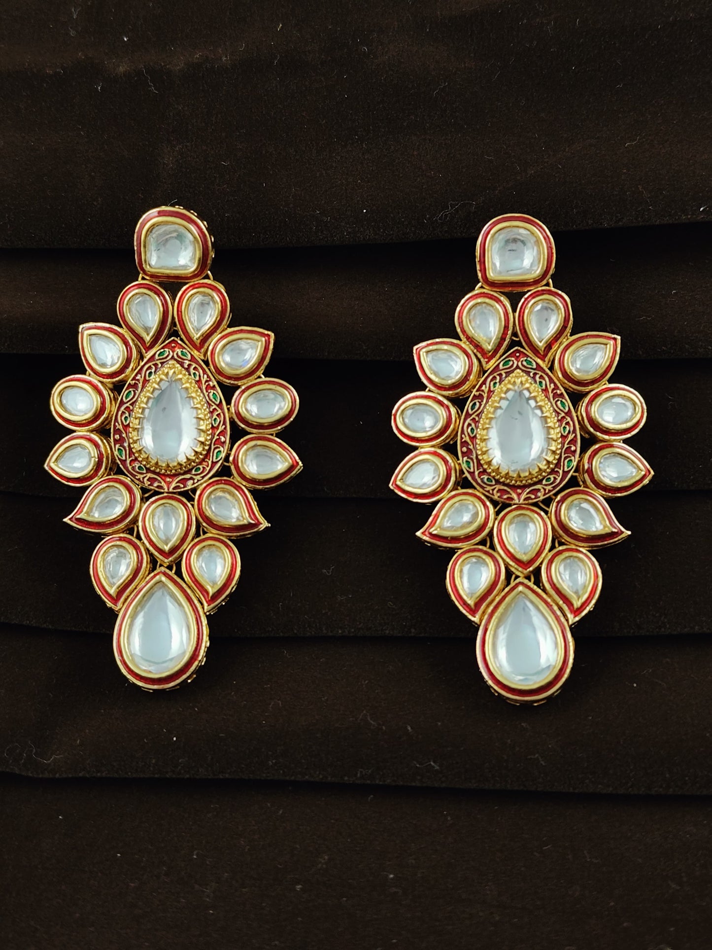 Reva Kundan Earrings