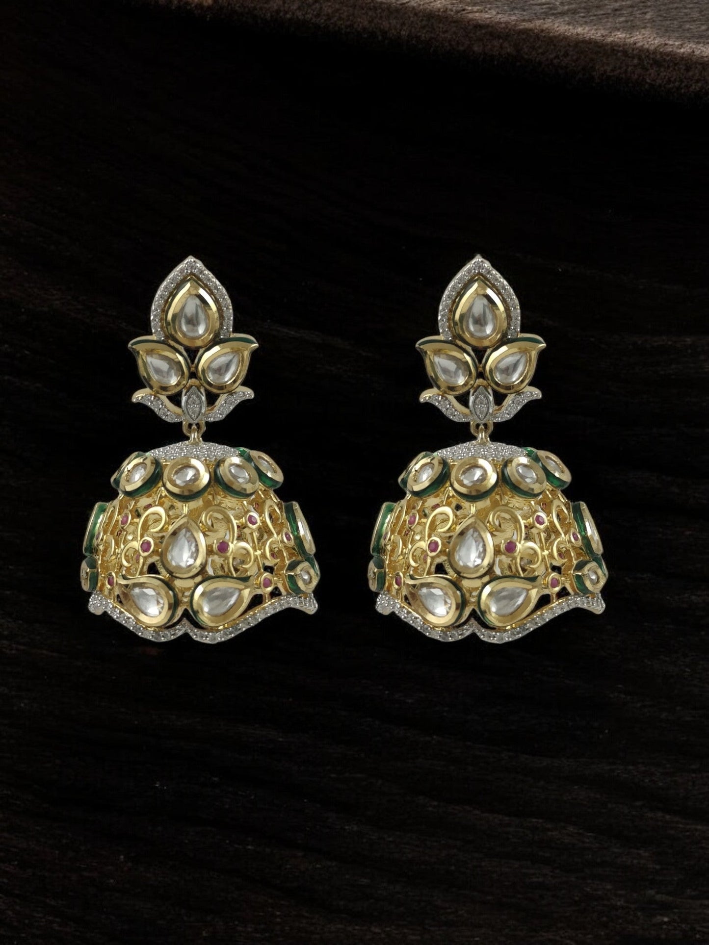 Riya Kundan Earrings
