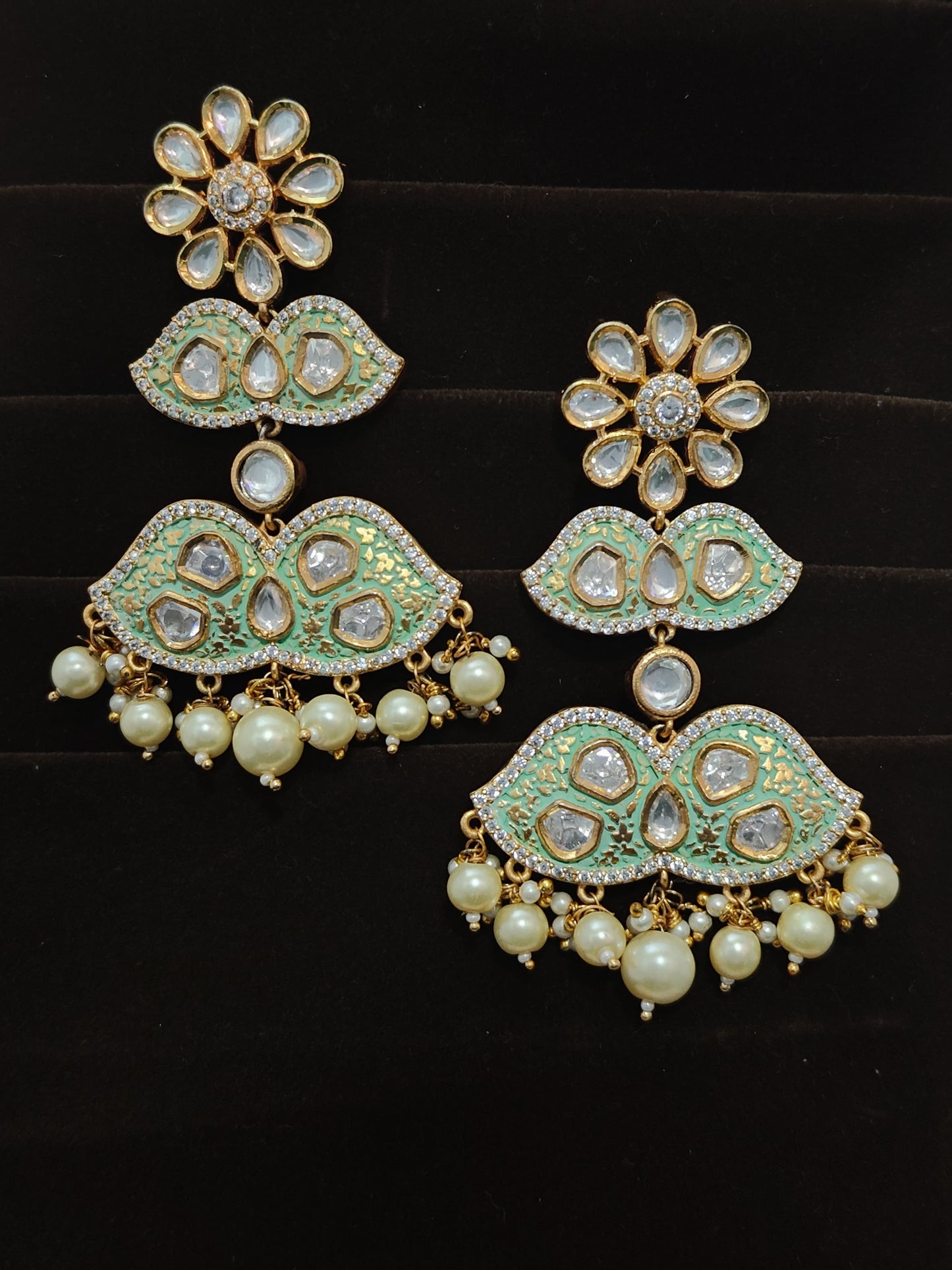 Roshni Kundan Earrings
