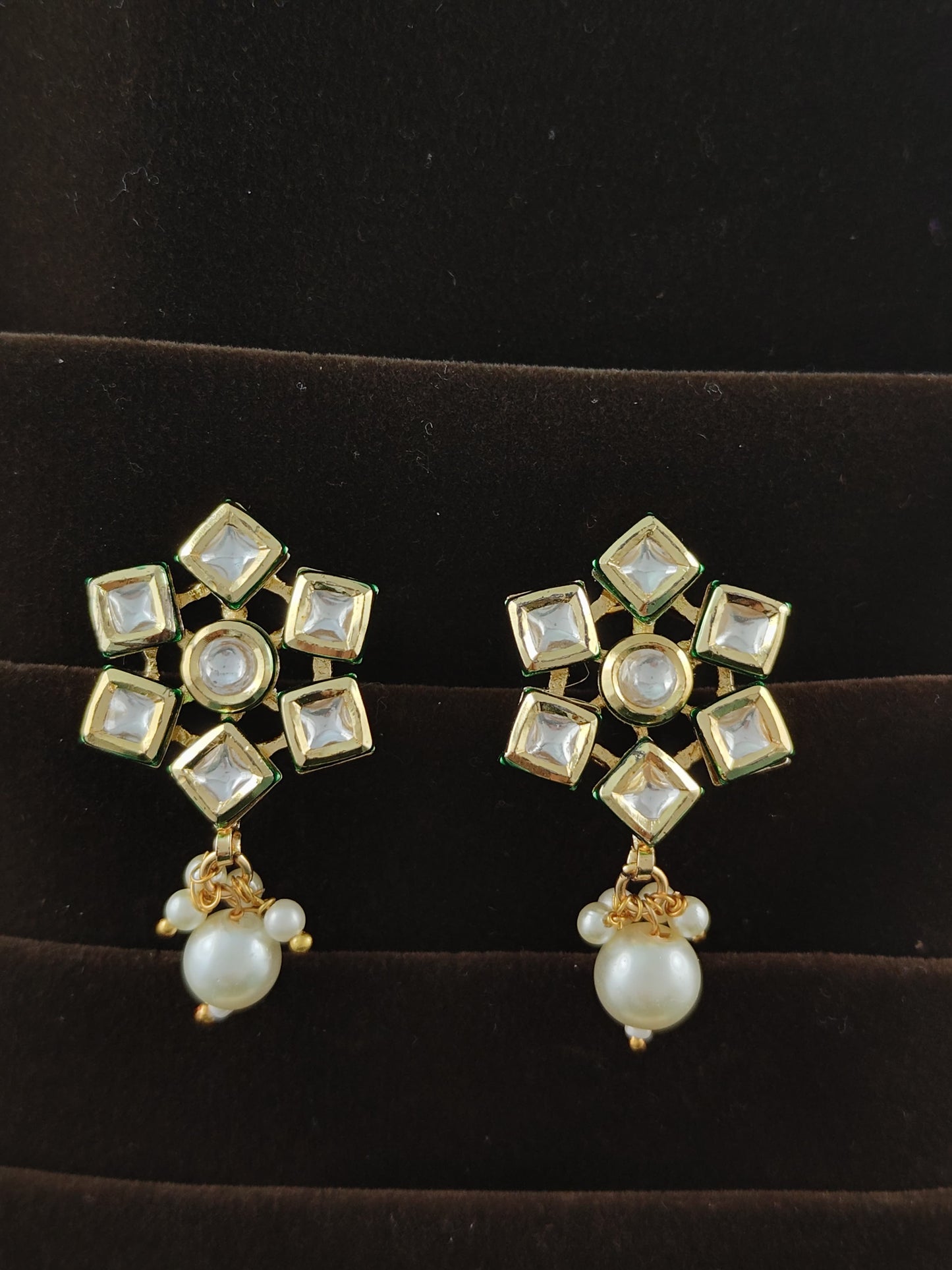 Trisha Kundan Earrings