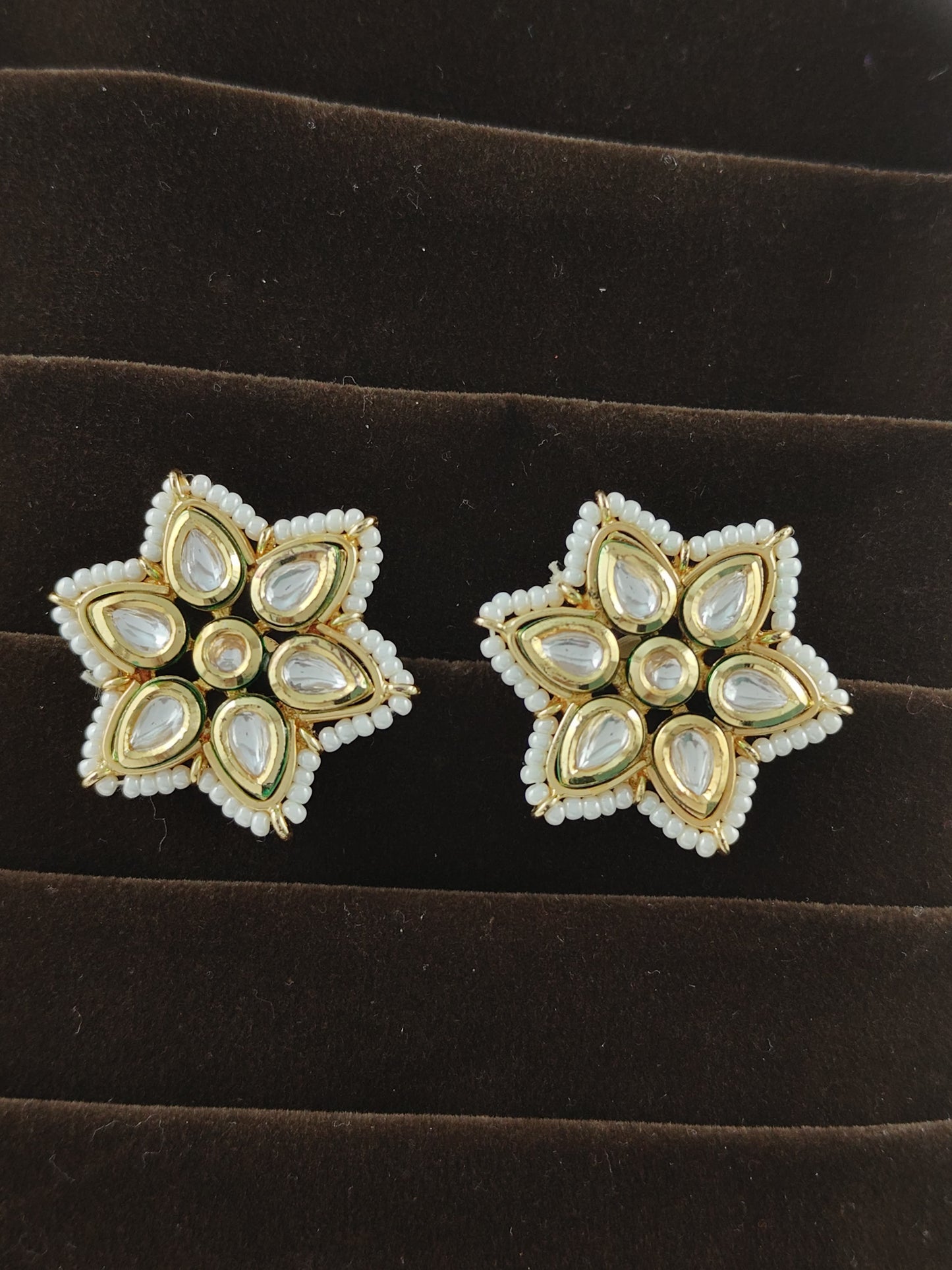 Tanya Kundan Earrings