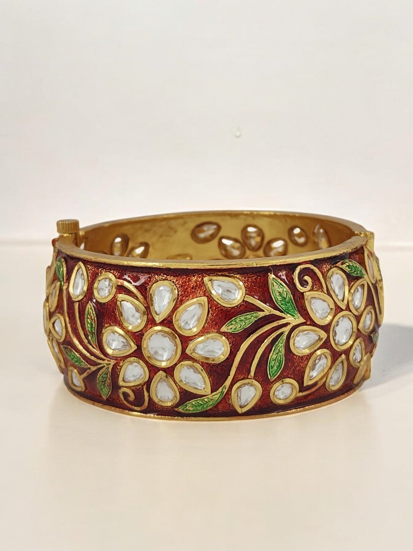 Madhavi Kundan Bangles